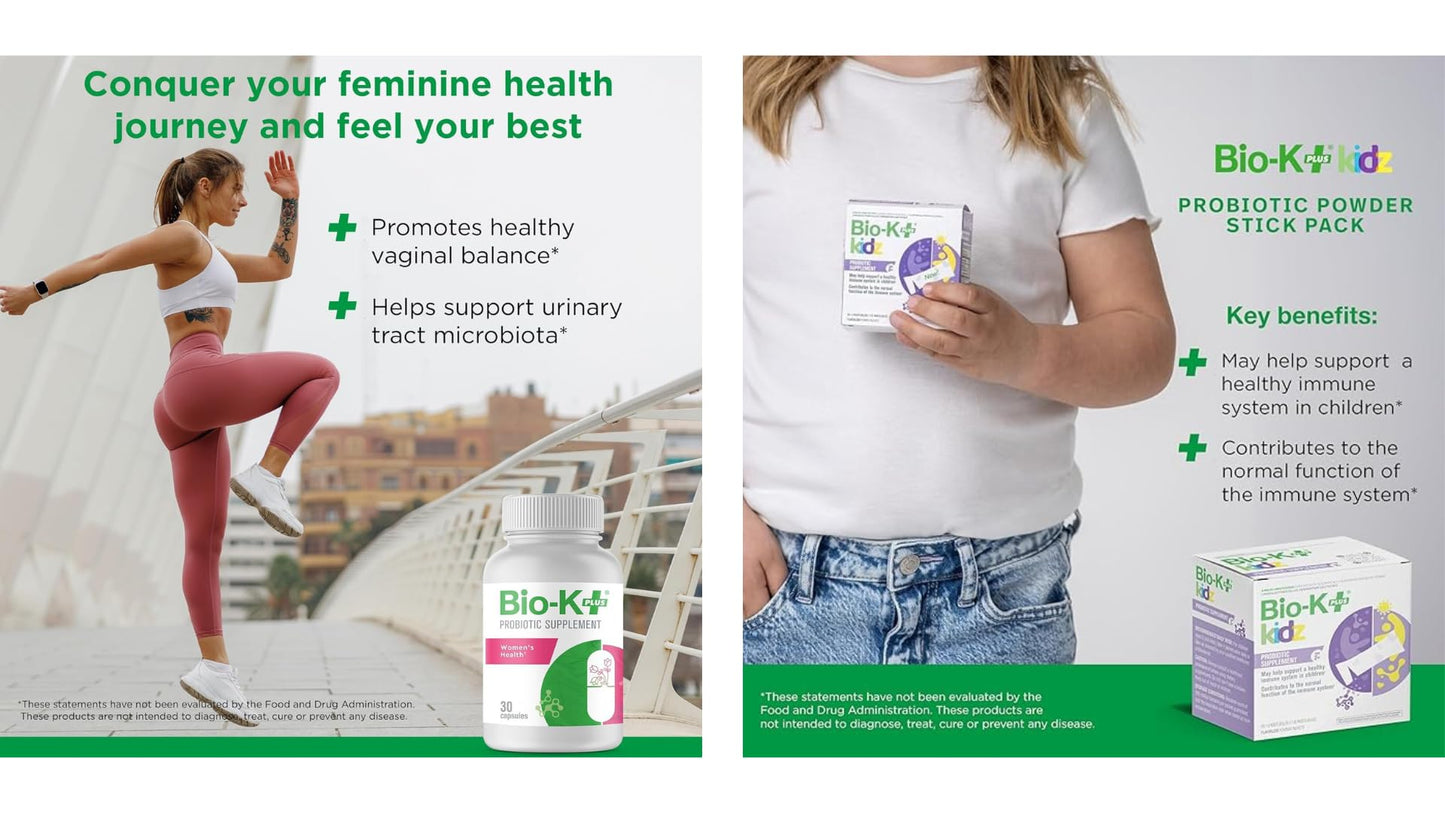 Bio-K Plus Women's Health Probiotic Capsules 2