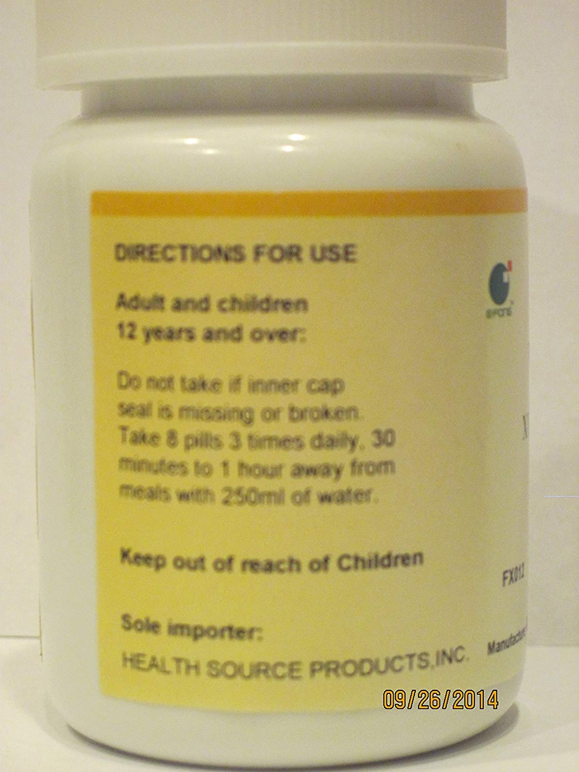 E-Fong Xue Fu Zhu Yu Tang Blood Stasis Relief Tablets, 1 Tablet