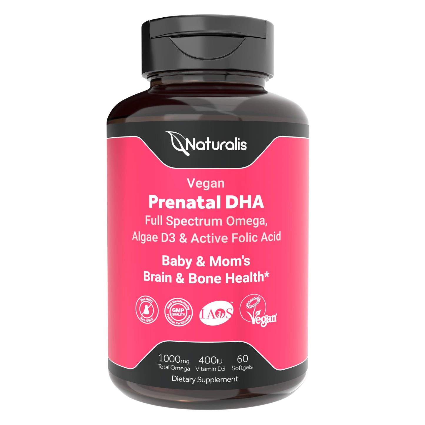 Naturalis Vegan Prenatal Softgels 60