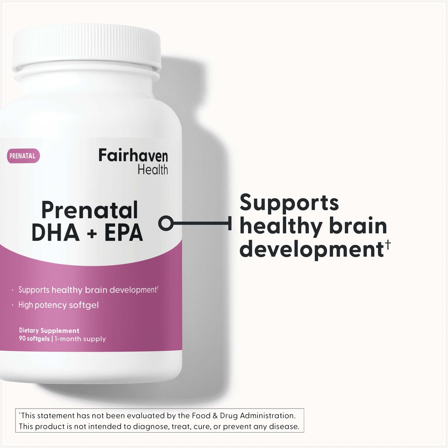 Fairhaven Health Peapod Prenatal DHA 90 Softgels