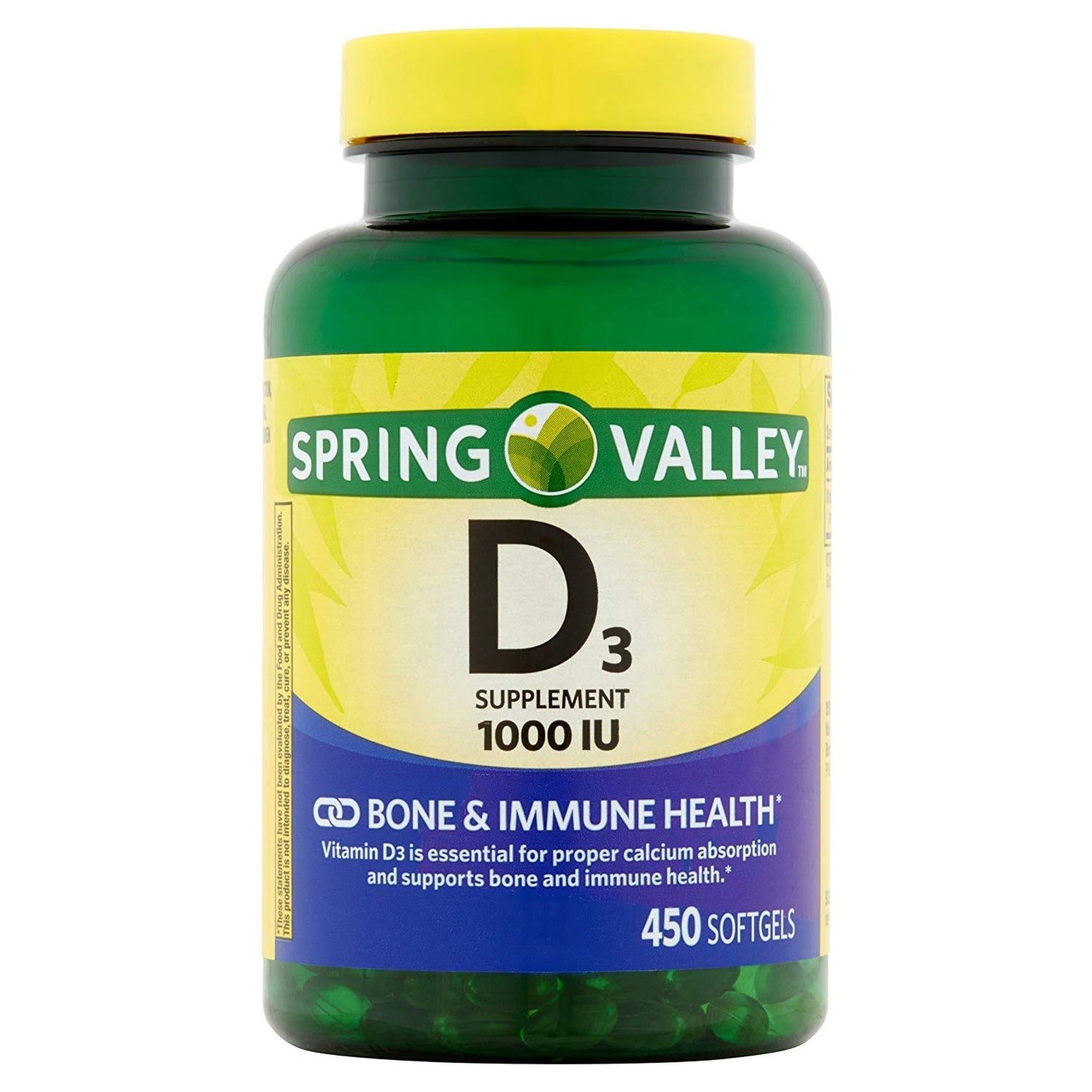 BELOEN Vitamin D-3 1000 IU Softgel, 450 Softgels