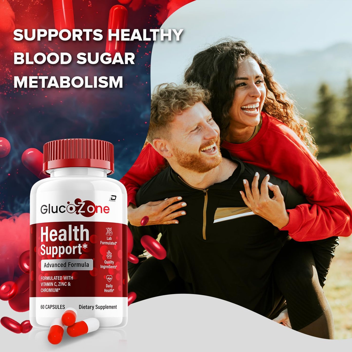 Indelo Glucozone Capsules 60 Count