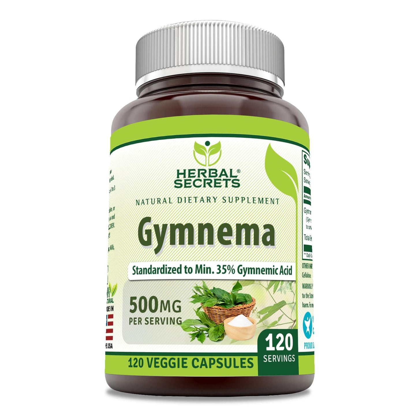 Herbal Secrets Gymnema Sylvestre Capsule 120 Count