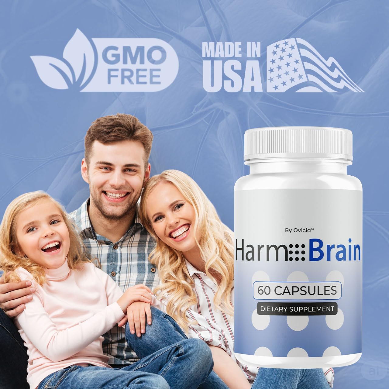 OVICIA HarmoBrain Capsules, 180 Capsules