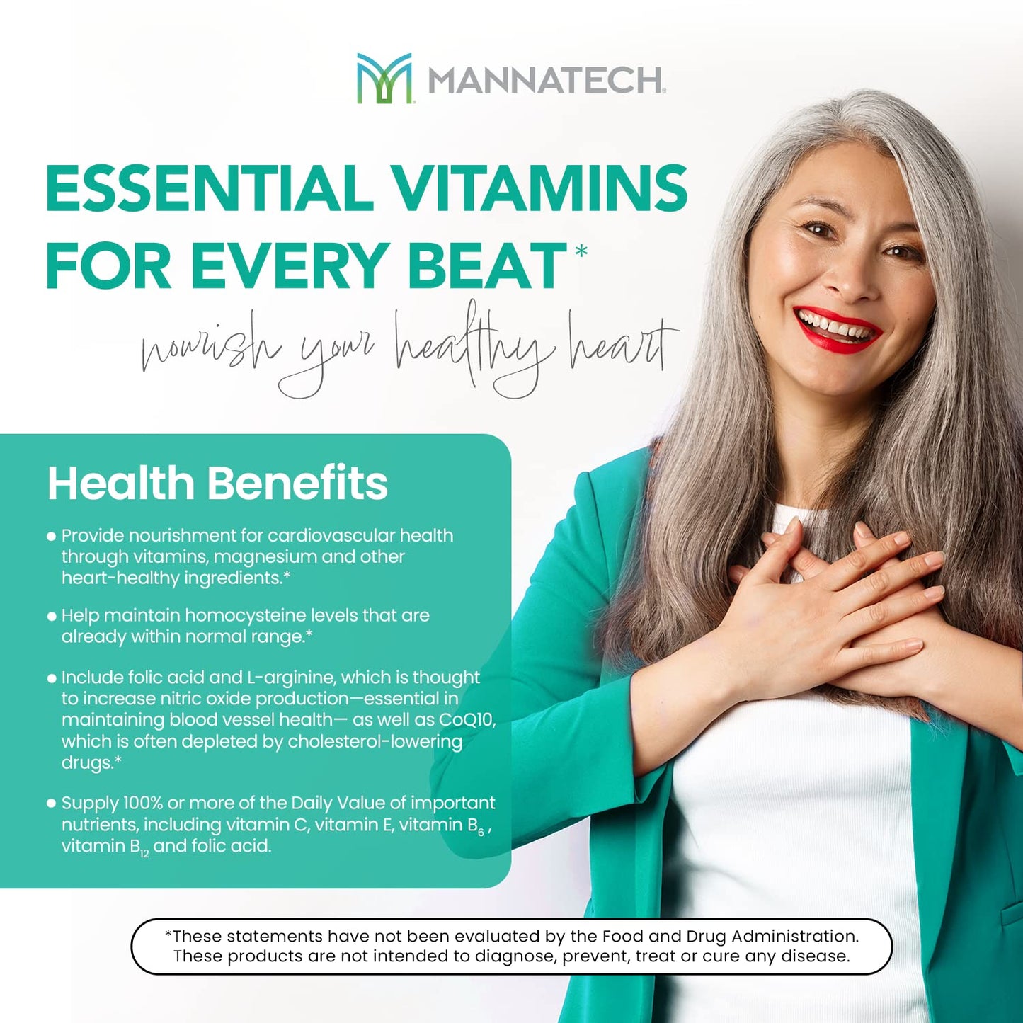 Mannatech CardioBALANCE Capsules, 120 Count