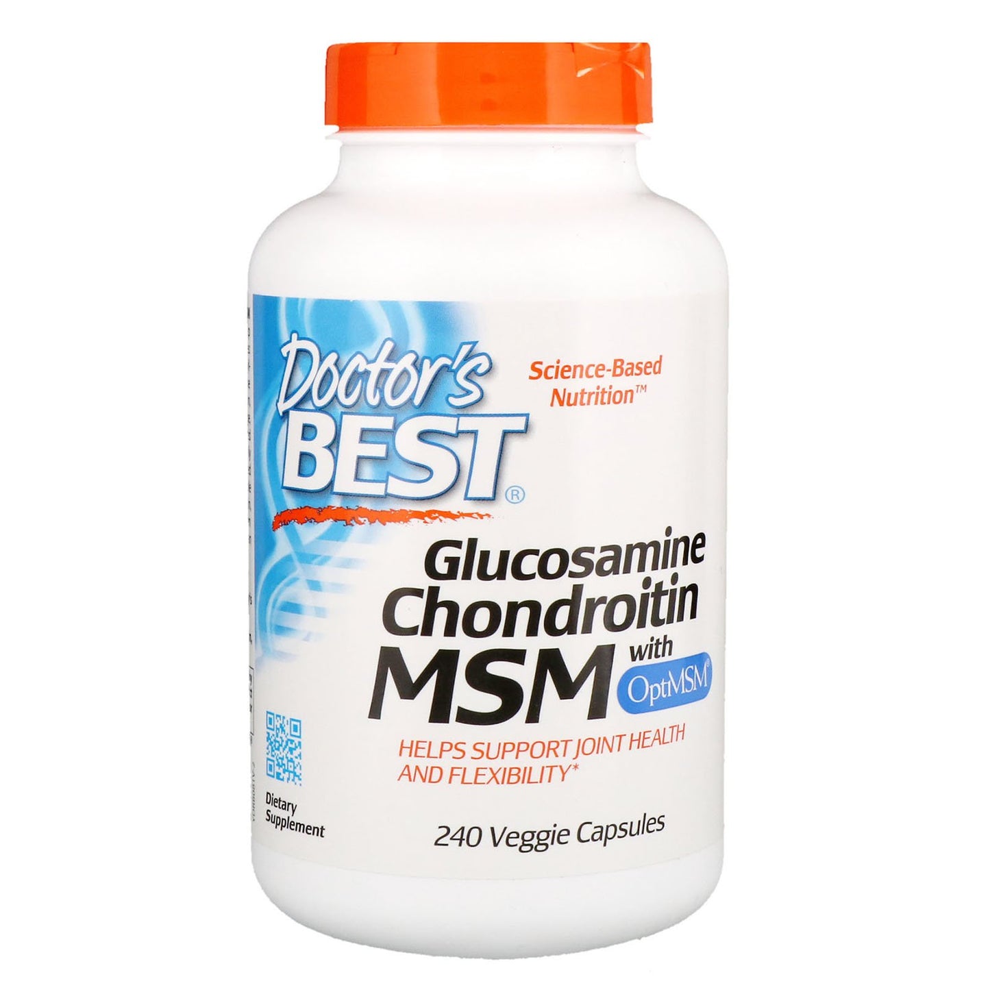 Doctor's BEST Glucosamine Chondroitin MSM with OptiMSM Capsules, 3 Pack