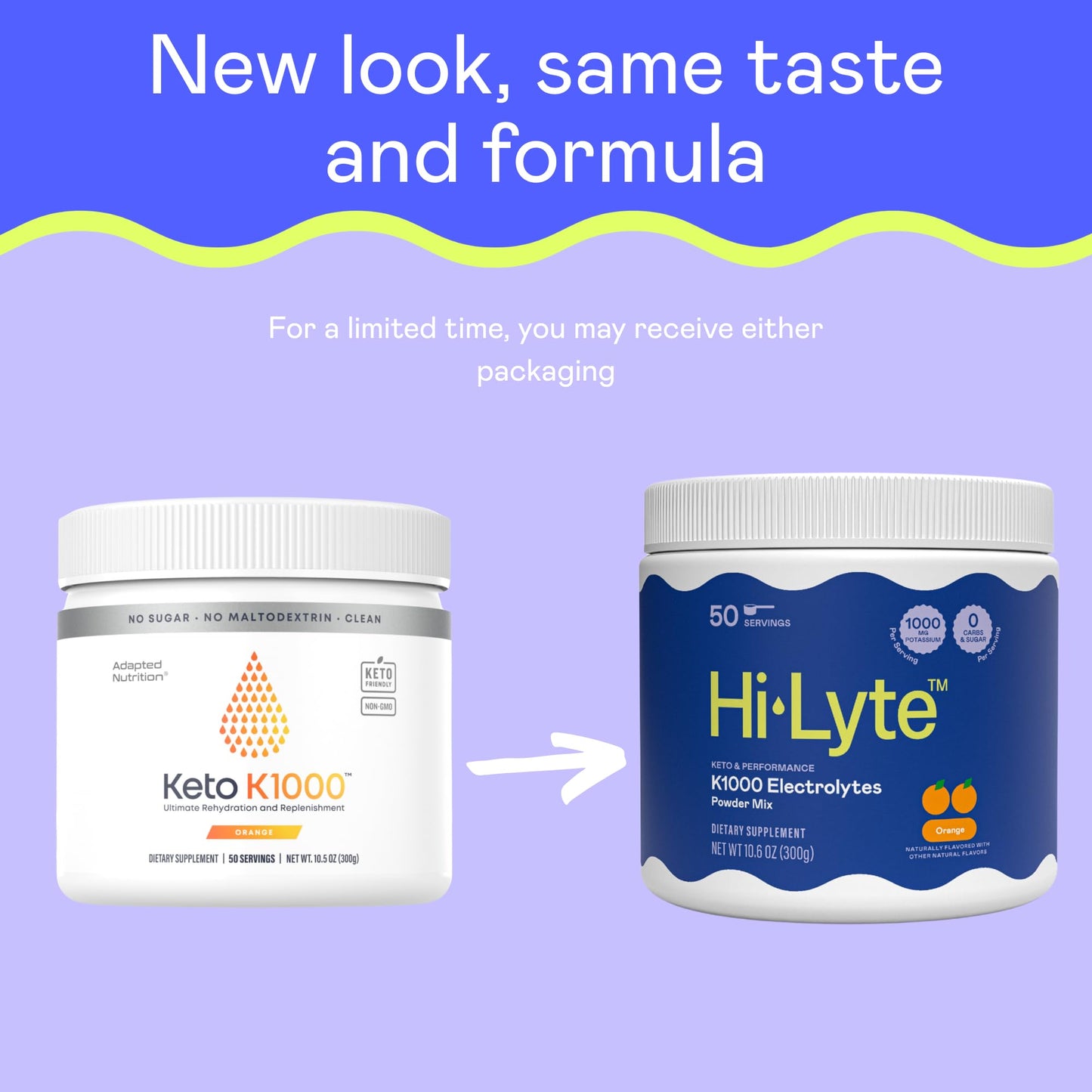 Hi-Lyte K1000 Electrolytes Powder 10.58 Ounce