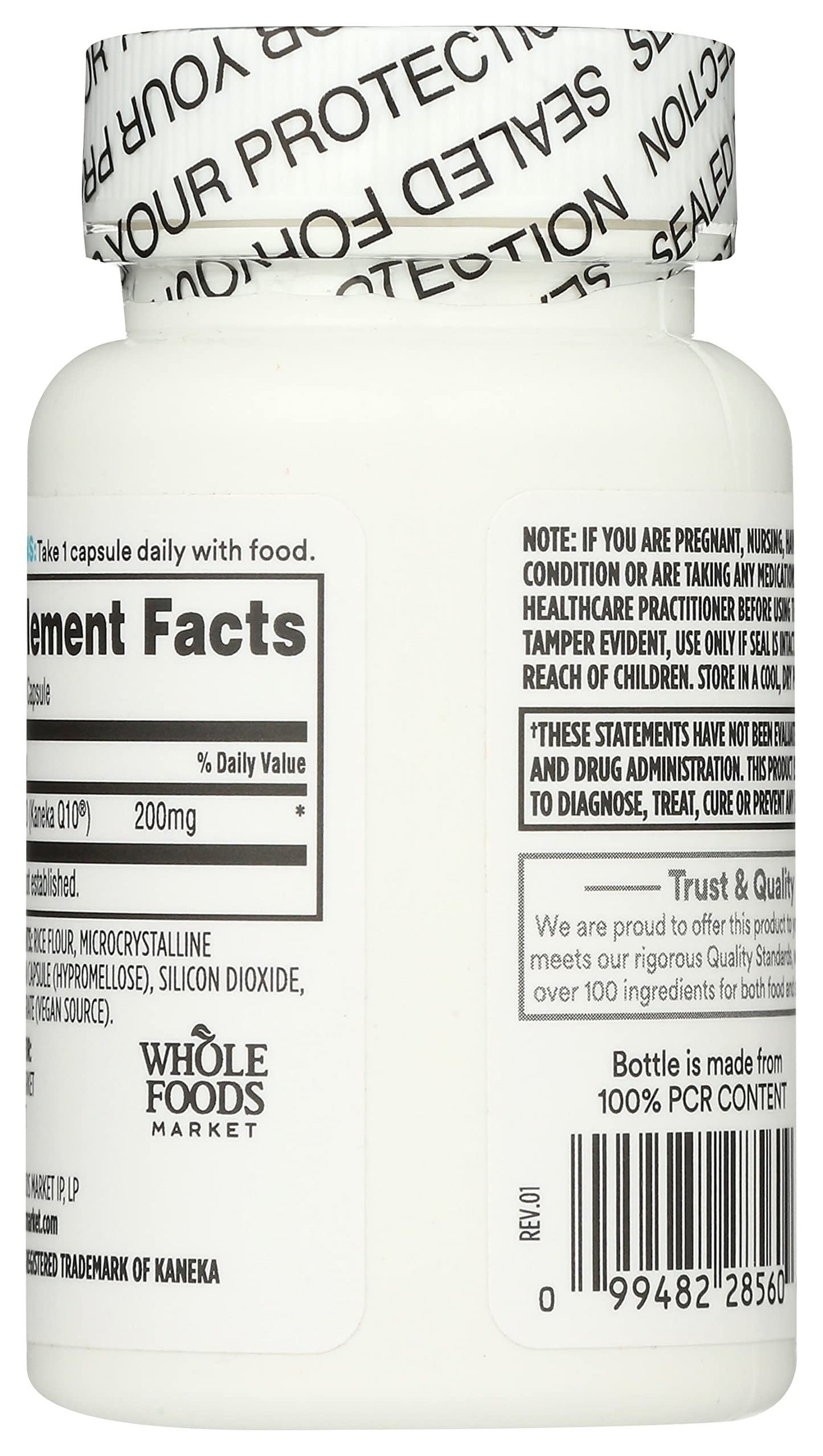 365 by Whole Foods Market CoQ10 200mg Capsule, 60 Count