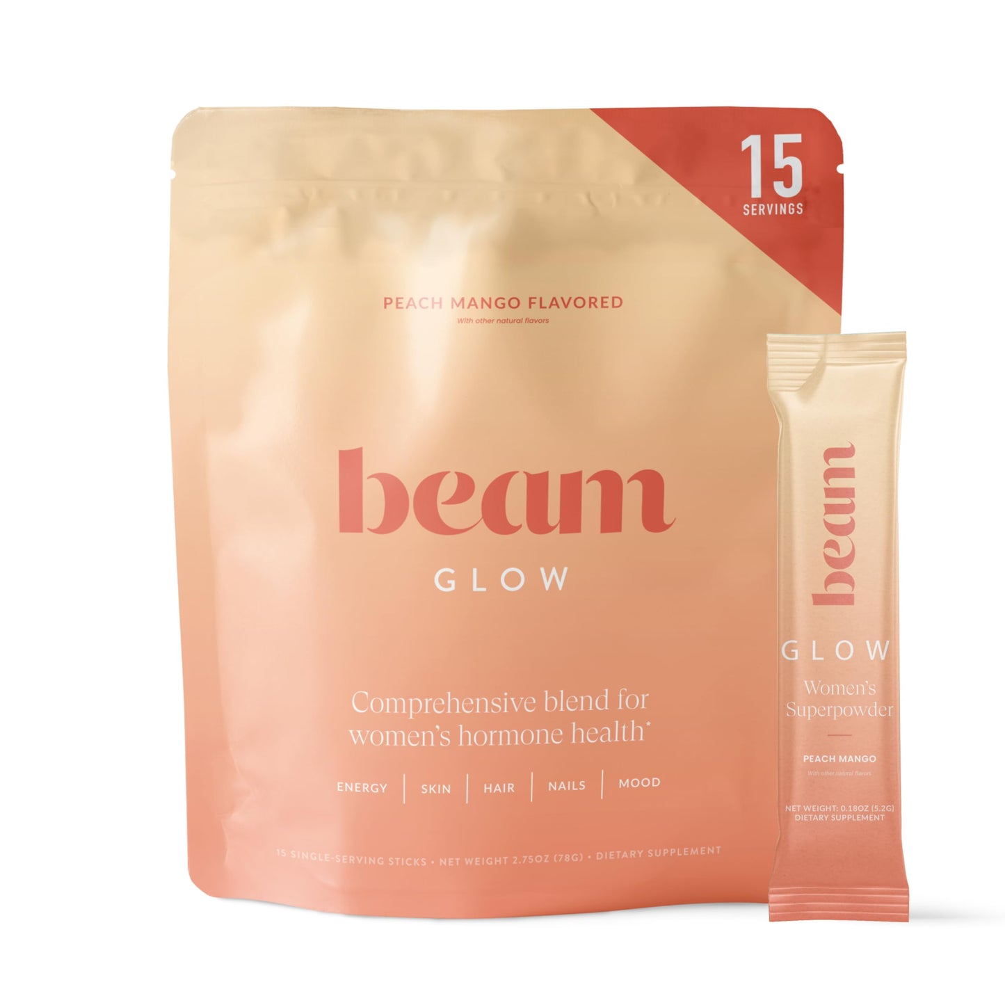 Beam Glow Hormone Balance Supplement for Women Powder 3.2