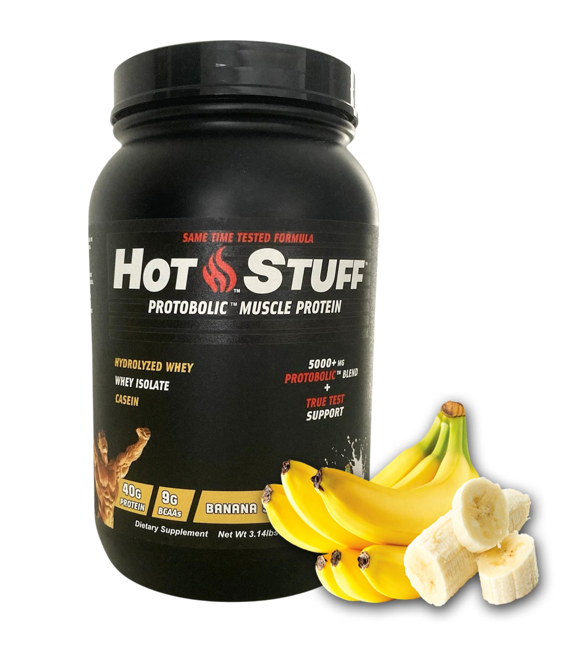 Hot Stuff Nutritional Testosterone Potentiator Banana Flavor Powder 50.24