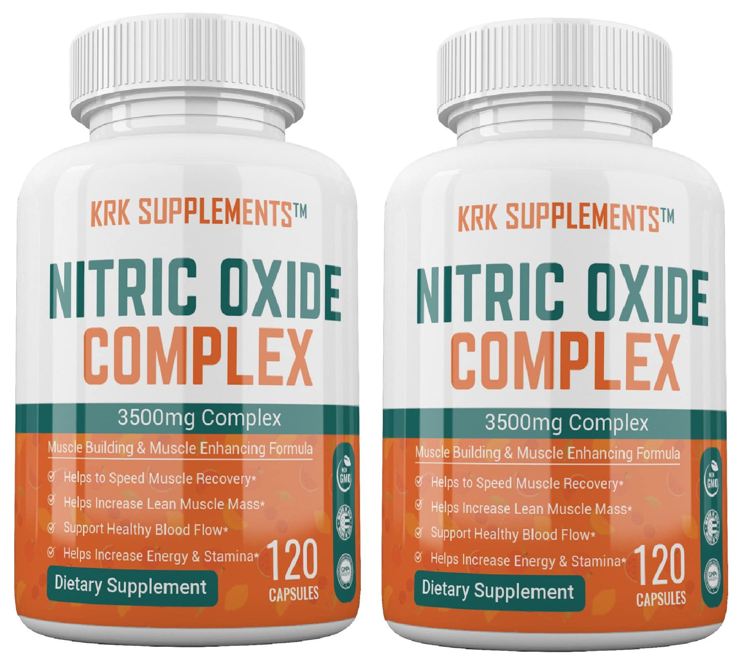 KRK SUPPLEMENTS Nitric Oxide Complex Capsule, 240 Capsules