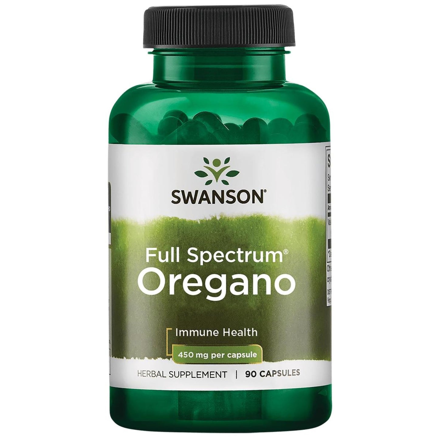 Swanson Oregano 450 Milligrams 90 Capsules