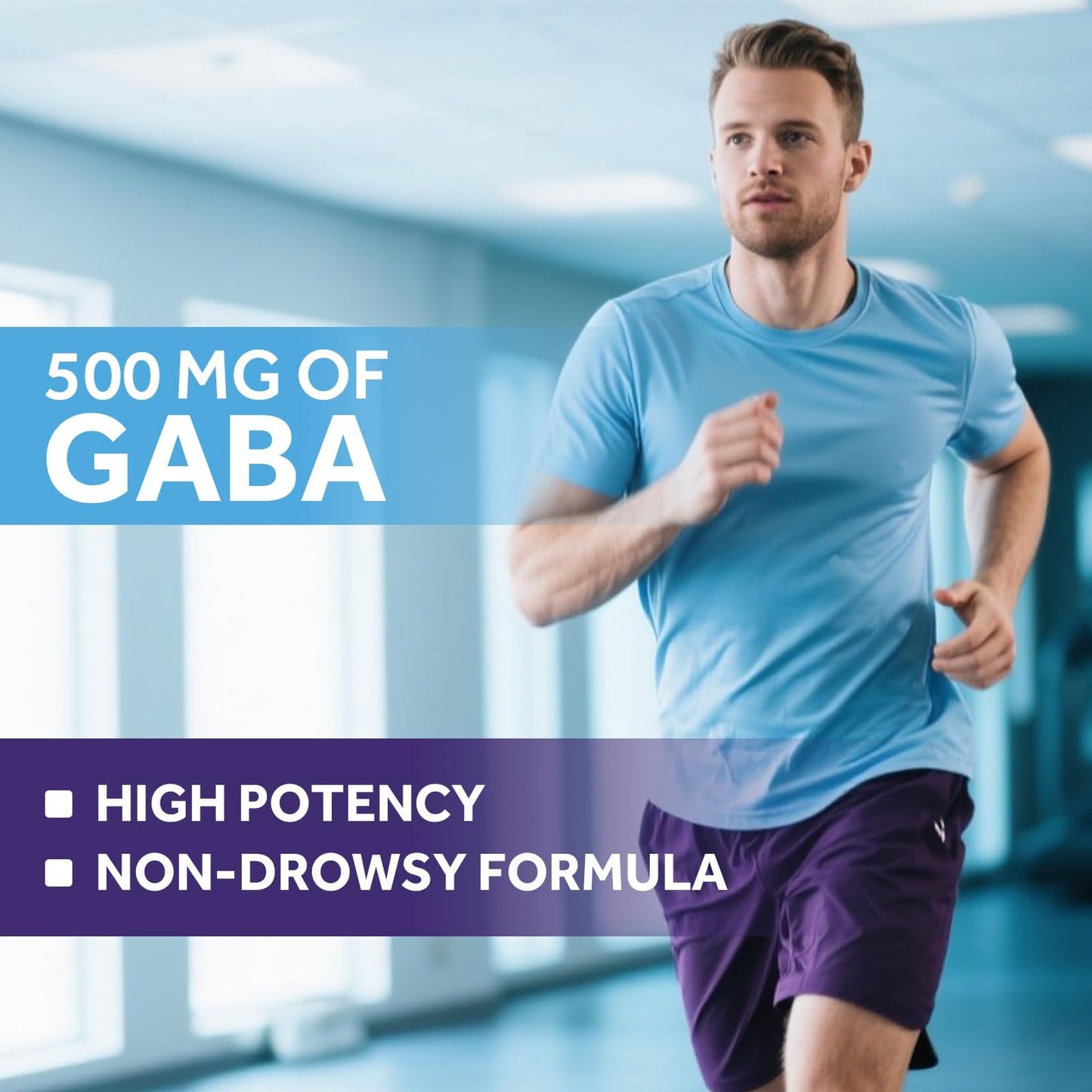 Doctor's Recipes GABA Magnesium Glycinate L-Theanine Supplement 90 Veggie Capsules