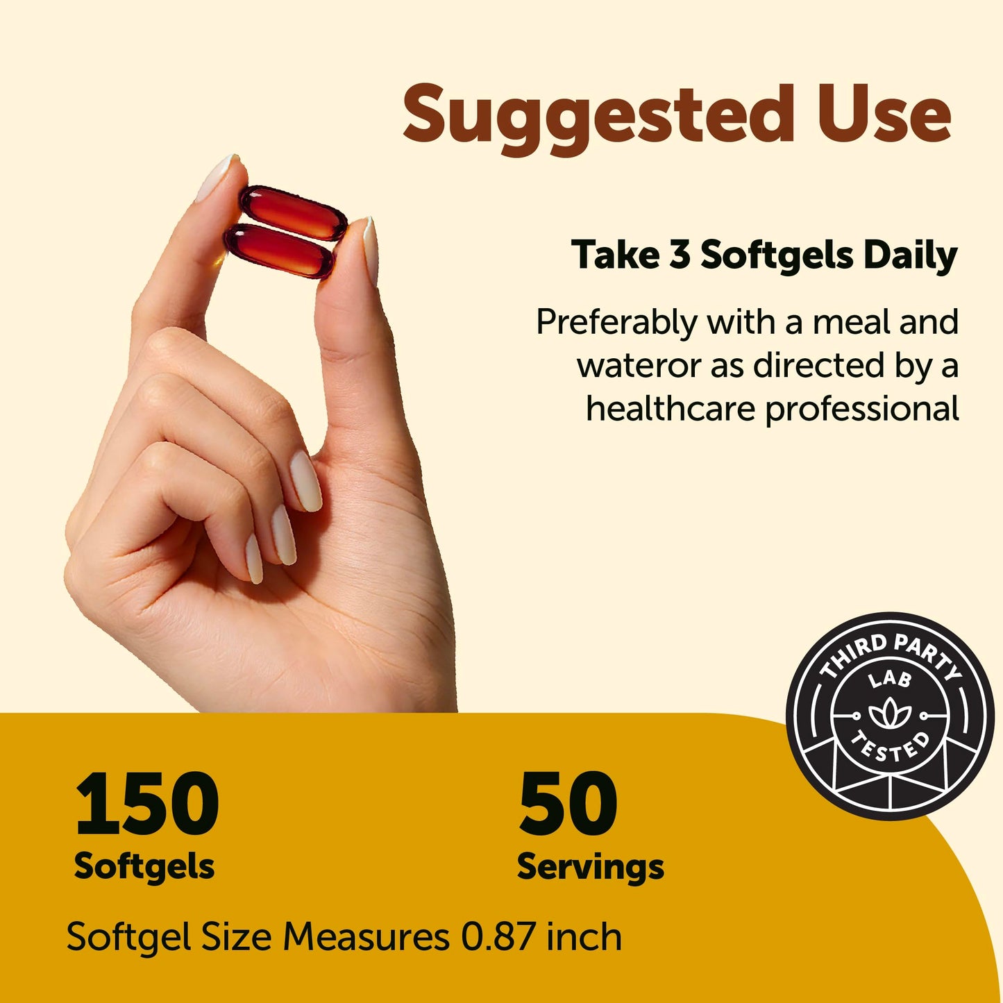 Micro Ingredients Pumpkin Seed Oil with Saw Palmetto Softgels 150
