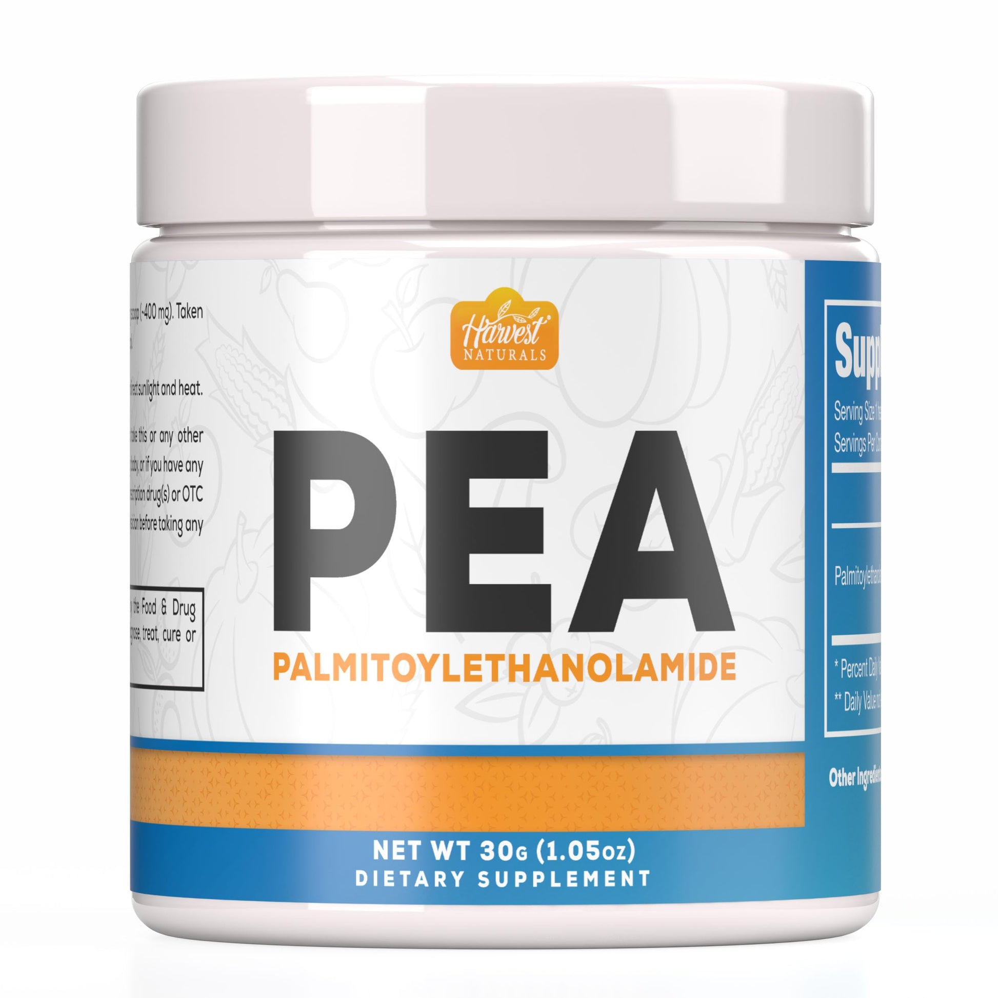 HARVEST NATURALS Palmitoylethanolamide Powder 1.05 Ounce