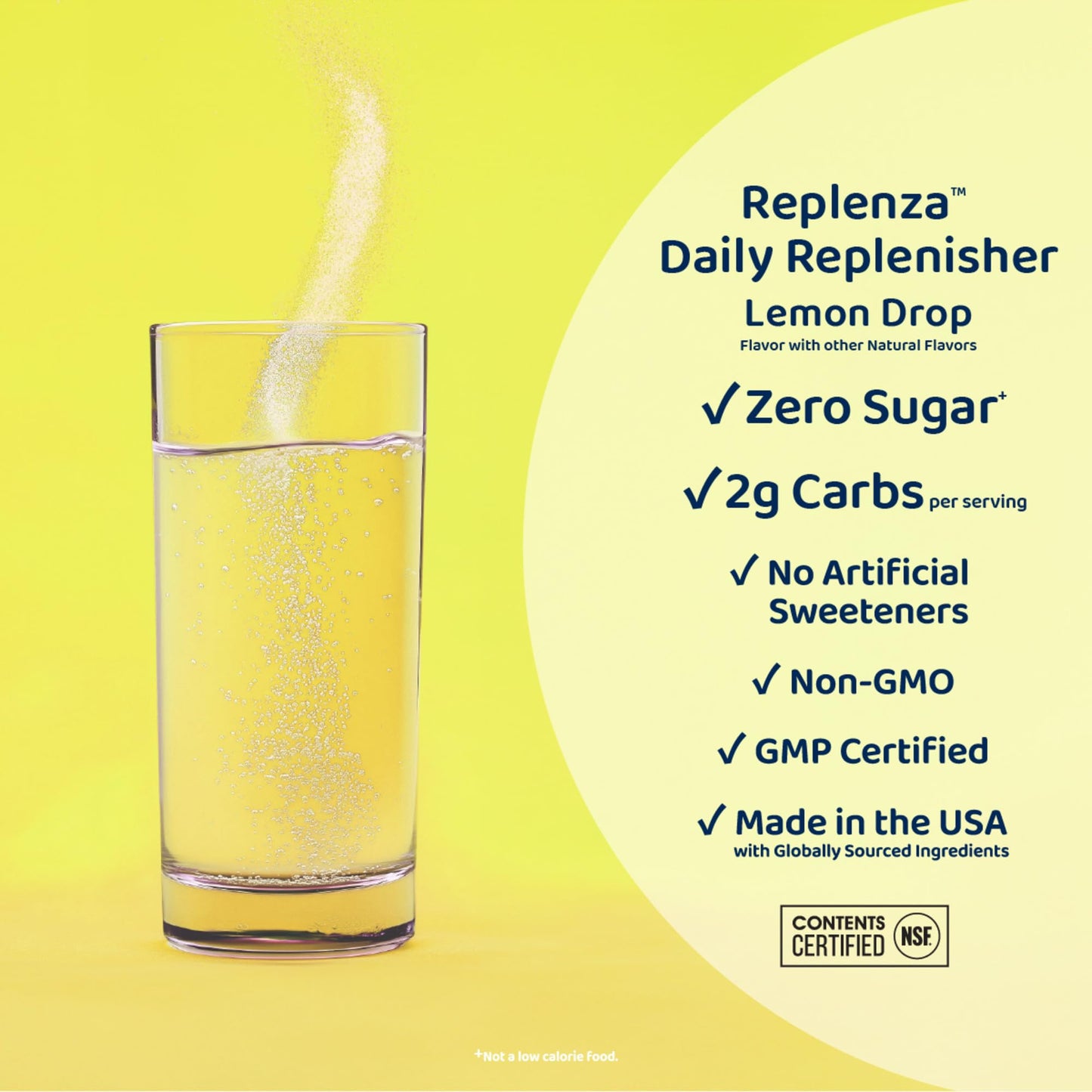 Replenza Daily Replenisher GLP-1 Nutritional Support Powder, 30 Scoops