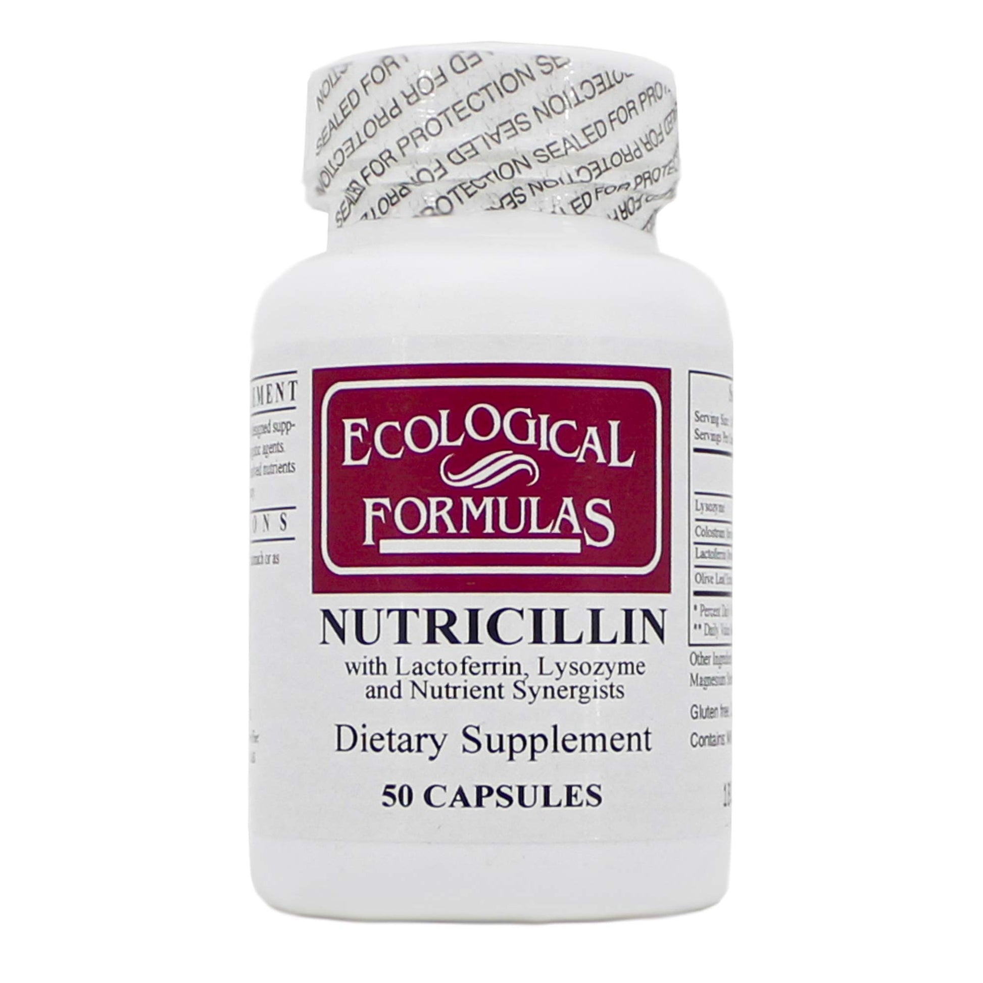 Ecological Formulas Nutricillin Capsule, 50 Capsules