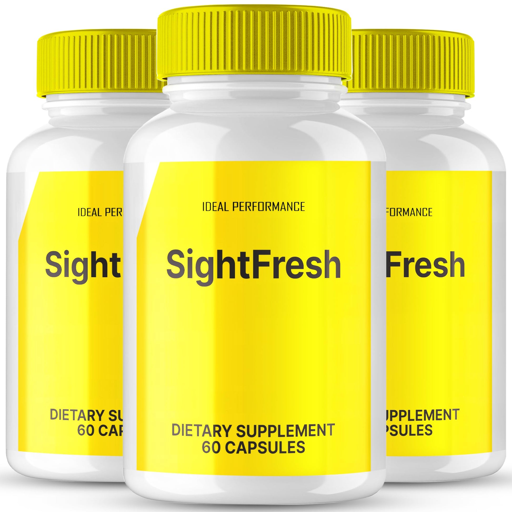 IDEAL PERFORMANCE Sight Fresh Eye Health Supplements Capsules, 180 Capsules