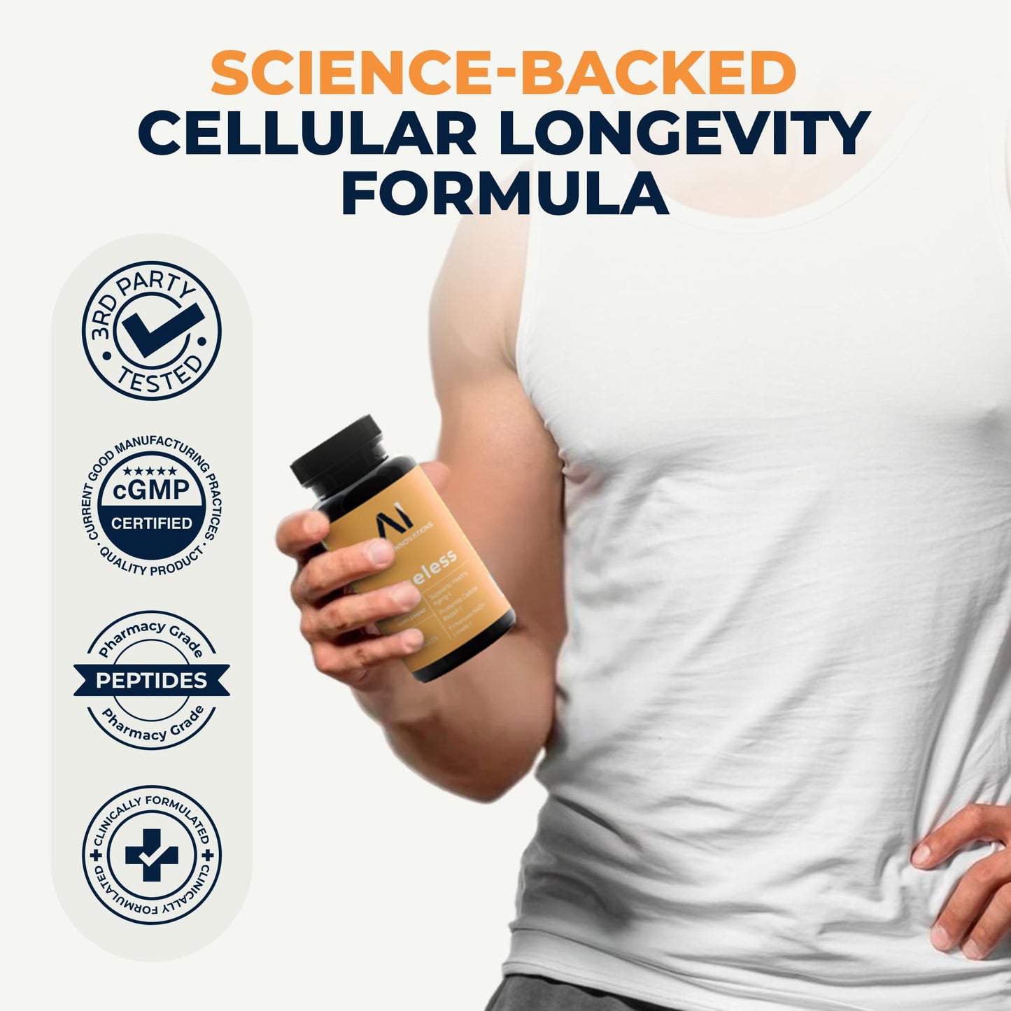 Amino Innovations Ageless Cellular Vitality Capsules, 30 Capsules