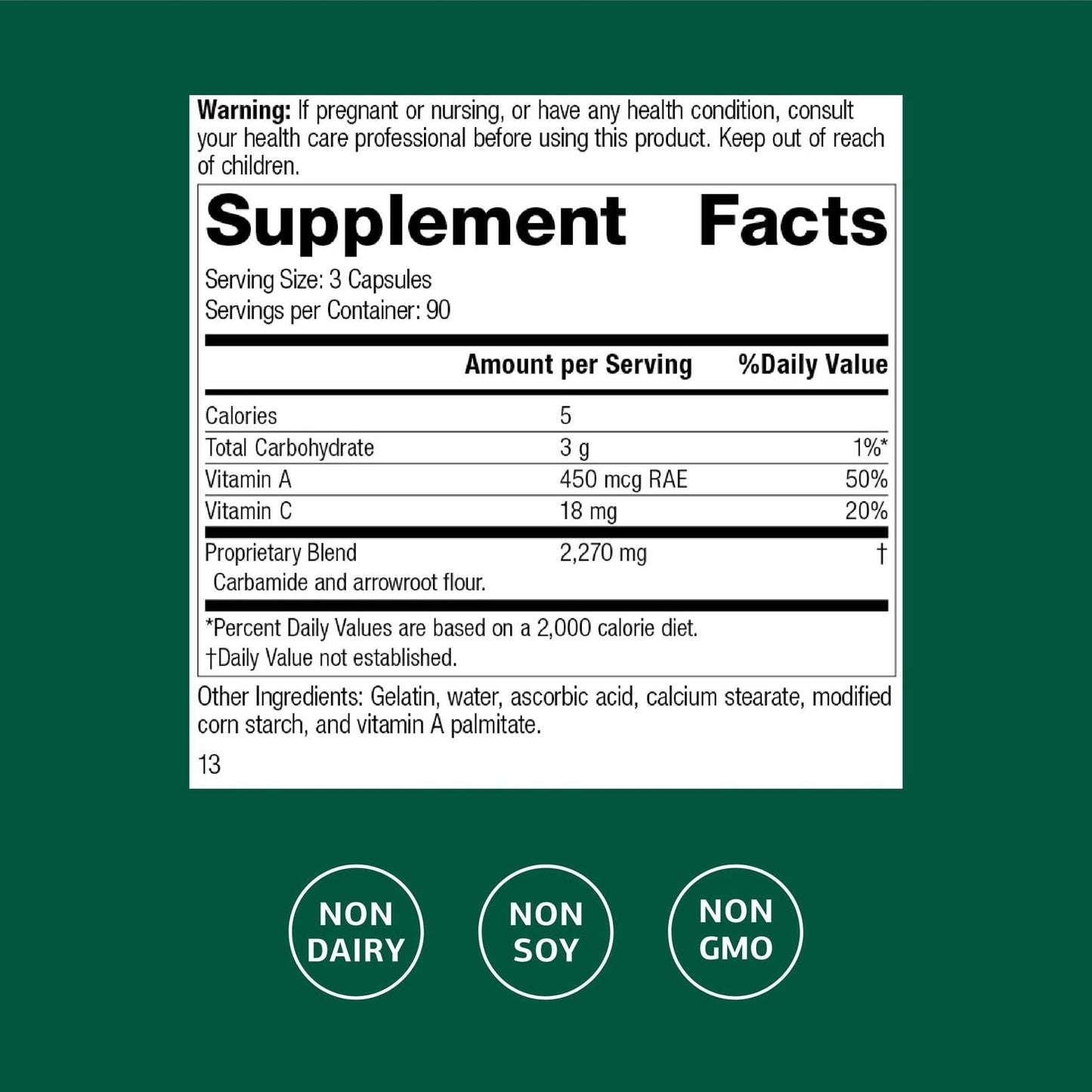 Standard Process Inc. A-C Carbamide Urinary Tract Supplement Capsule, 270 Capsules