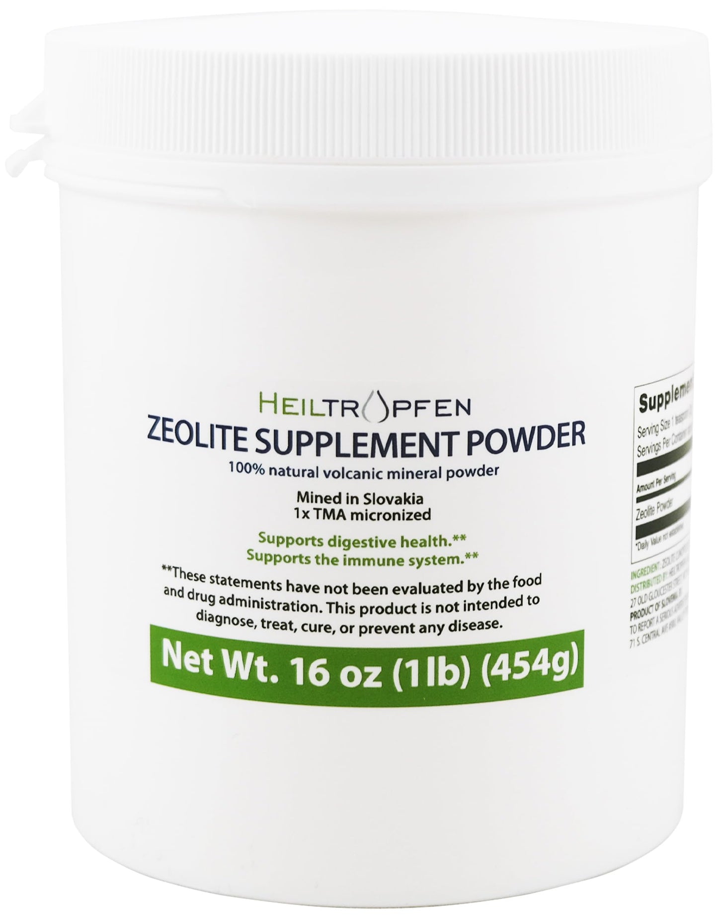 Heiltropfen Zeolite Powder, 1 Pound