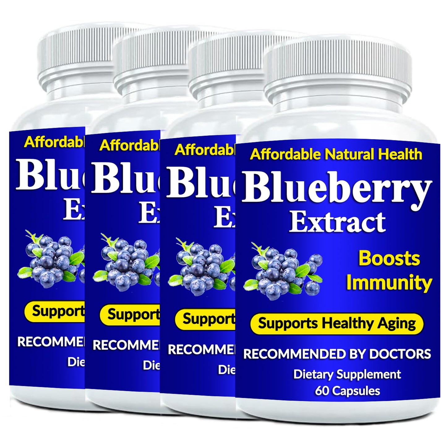 Heaven's Gate Blueberry 10:1 Extract Capsule, 8 Capsules
