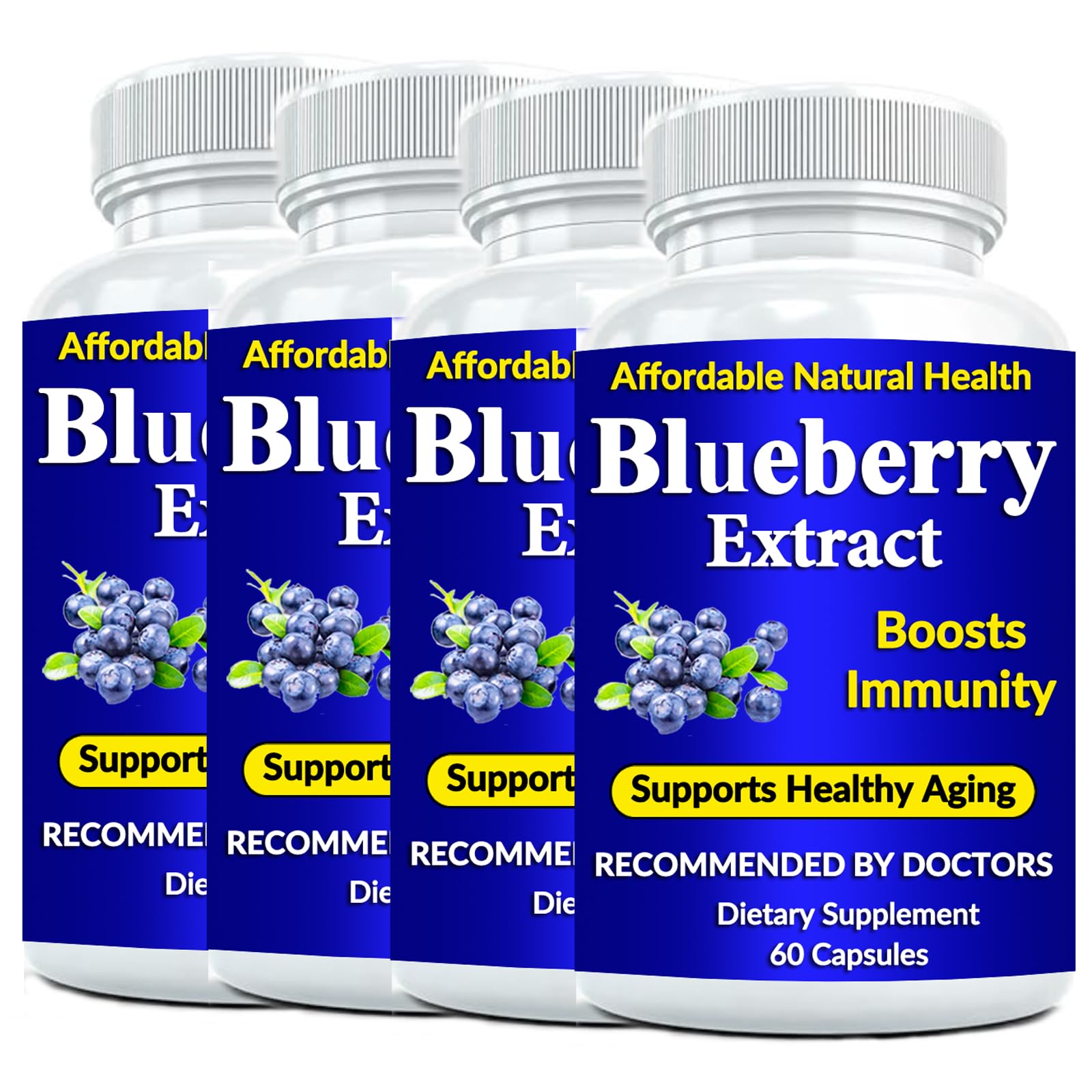 Heaven's Gate Blueberry 10:1 Extract Capsule, 8 Capsules