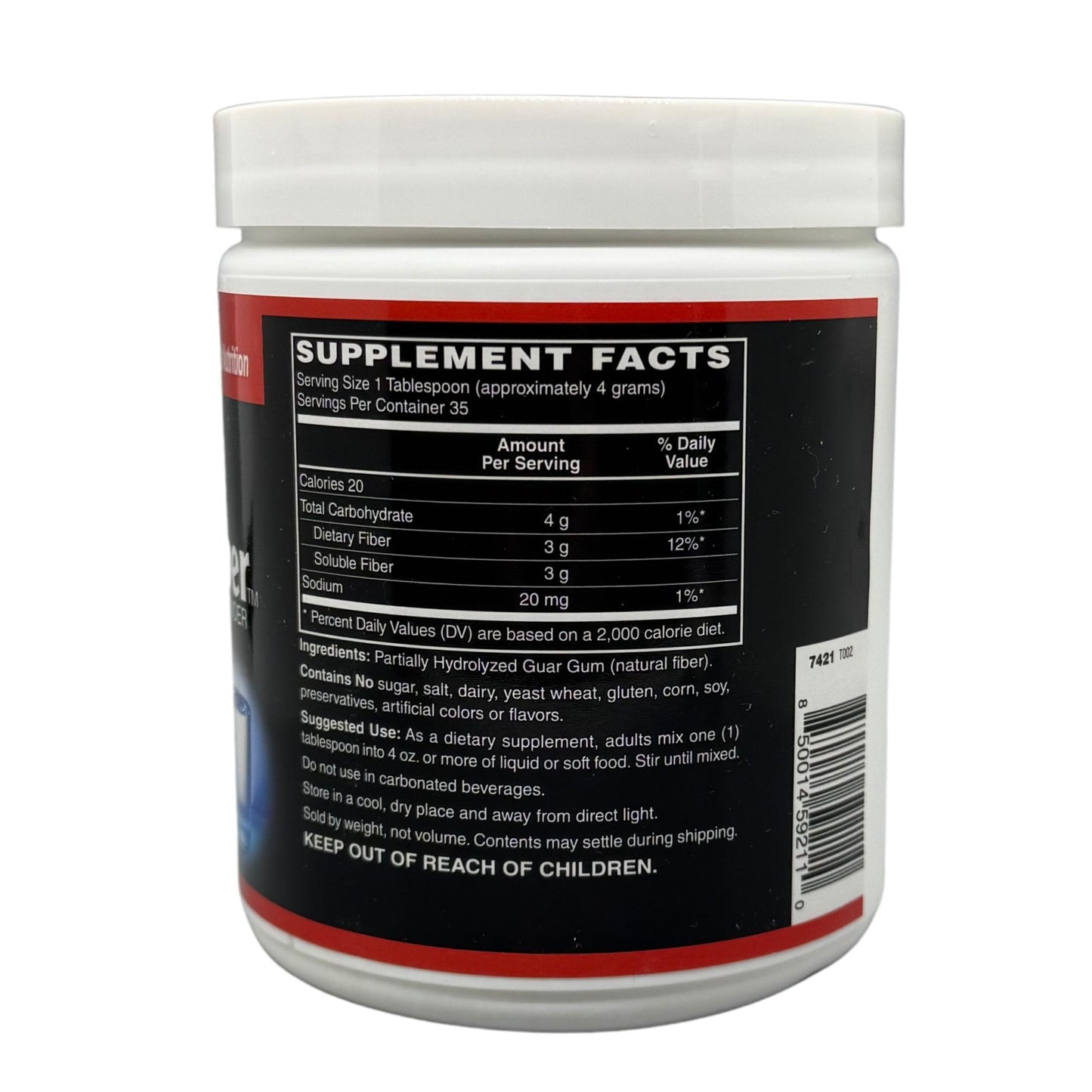 TOUGH-N-TONE ClearFiber Powder, 5 oz