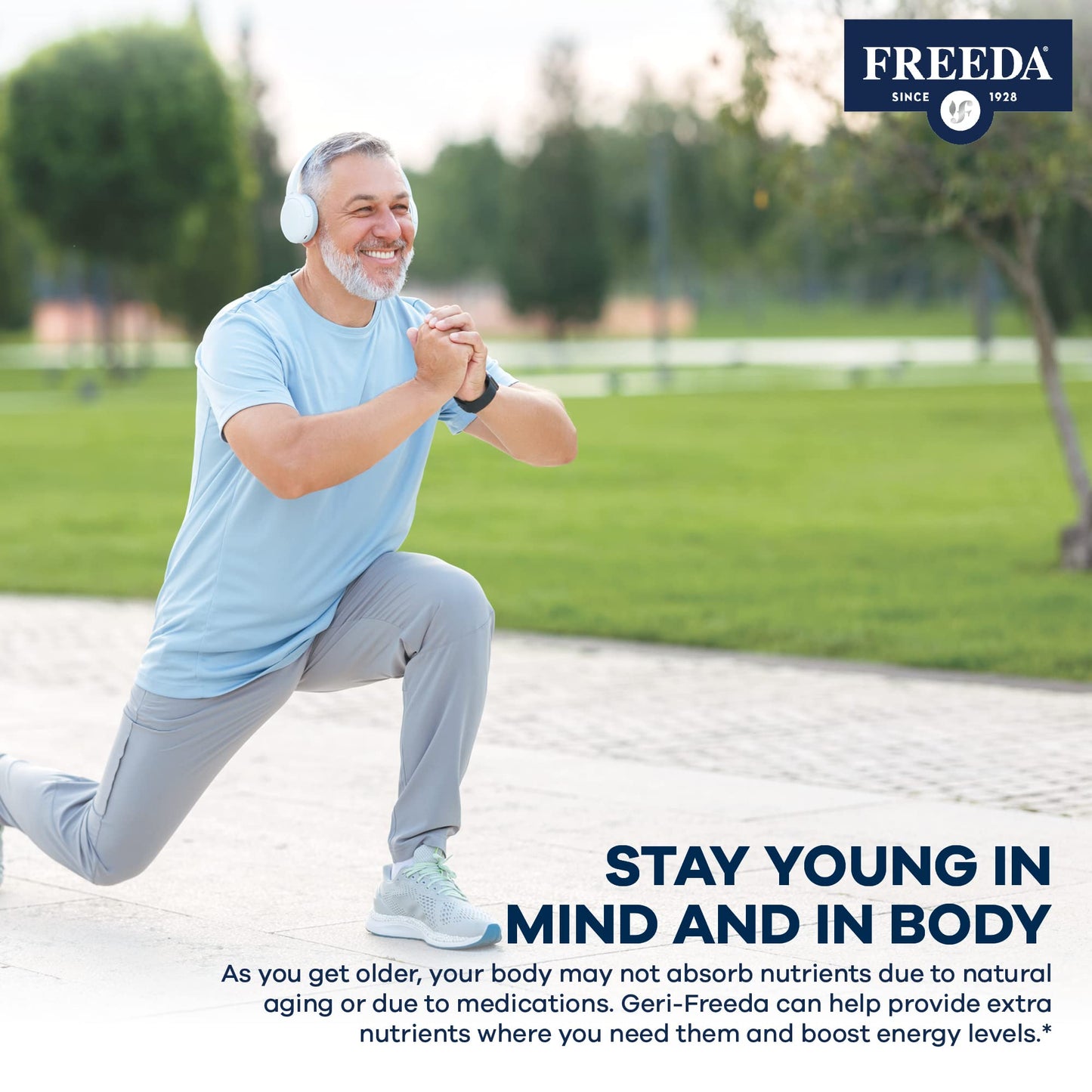 FREEDA Senior Multivitamin Tablet 250 Count