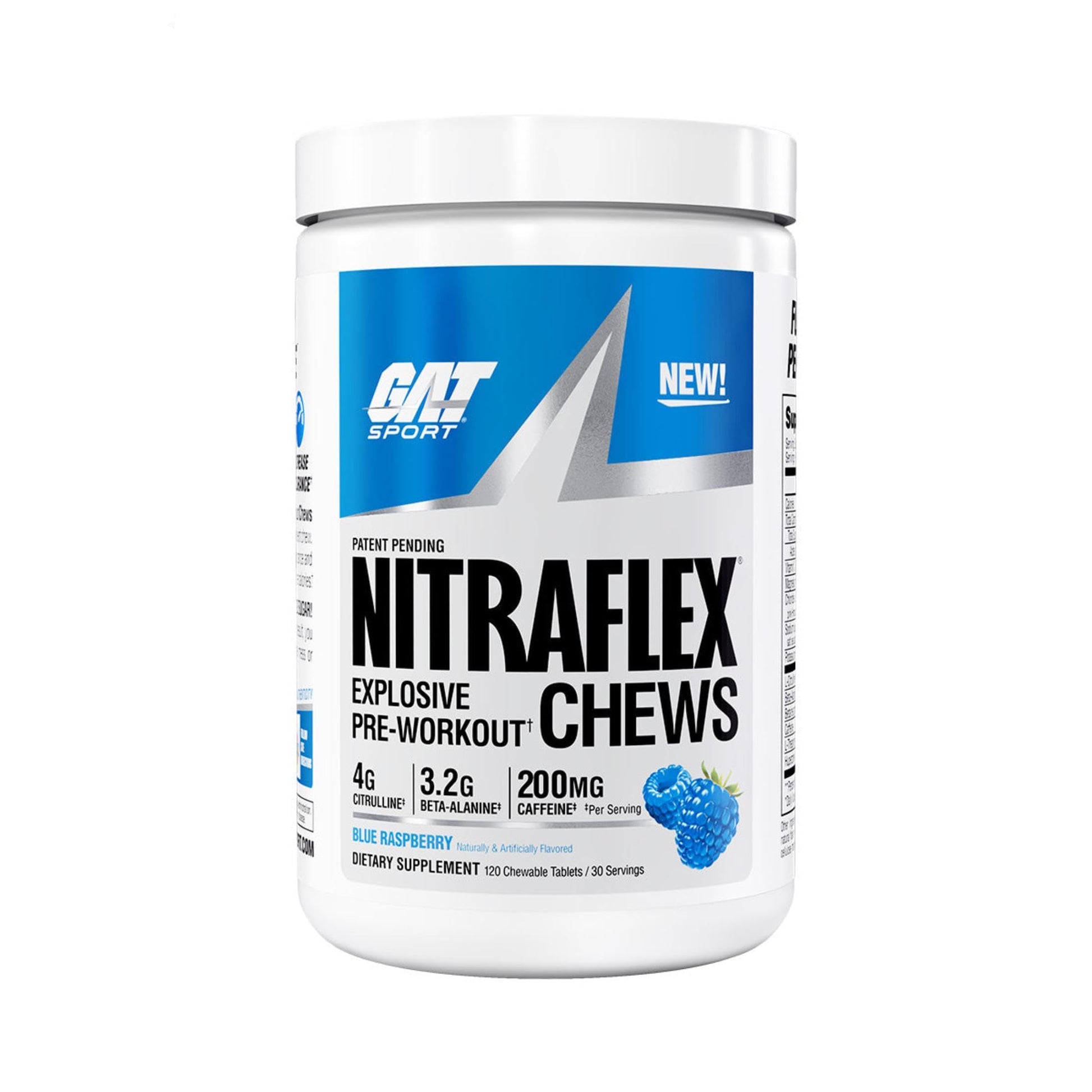 GAT SPORT Nitraflex Preworkout Chews 120