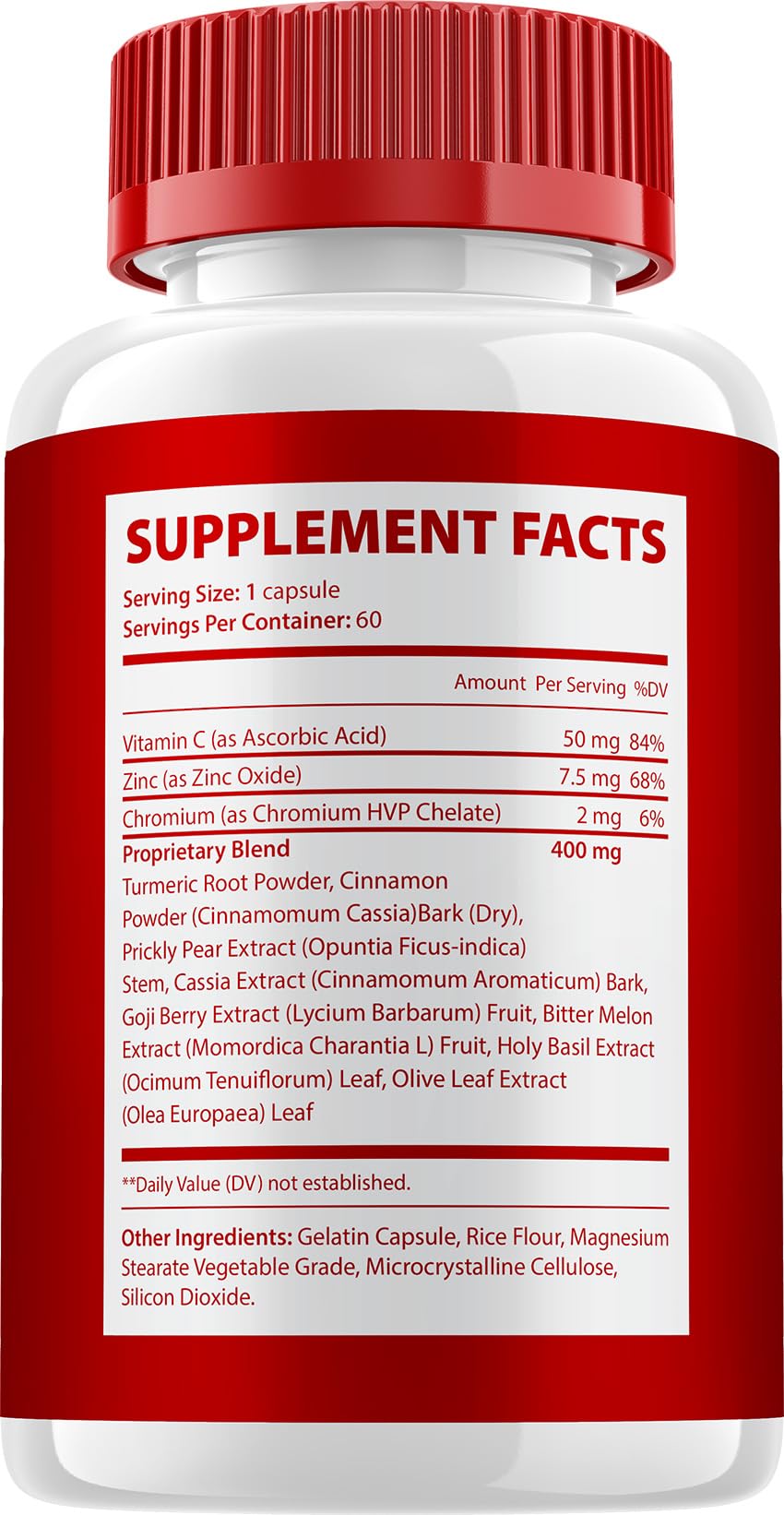 Indelo SugarMute Natural Blend Daily Health Supplement Capsules 120