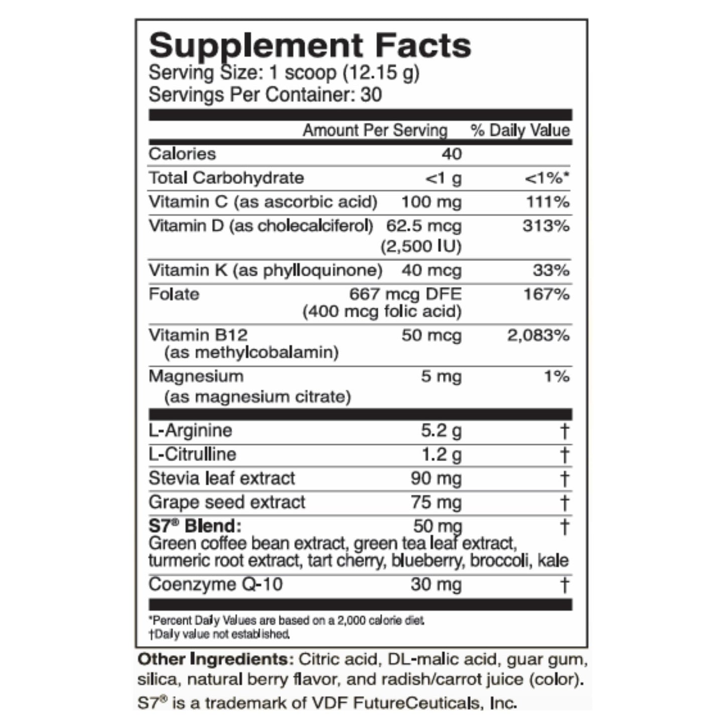 Cardio Defender L-Arginine 5200mg L-Citrulline 1200mg Nitric Oxide Booster Powder 12.8 Ounce