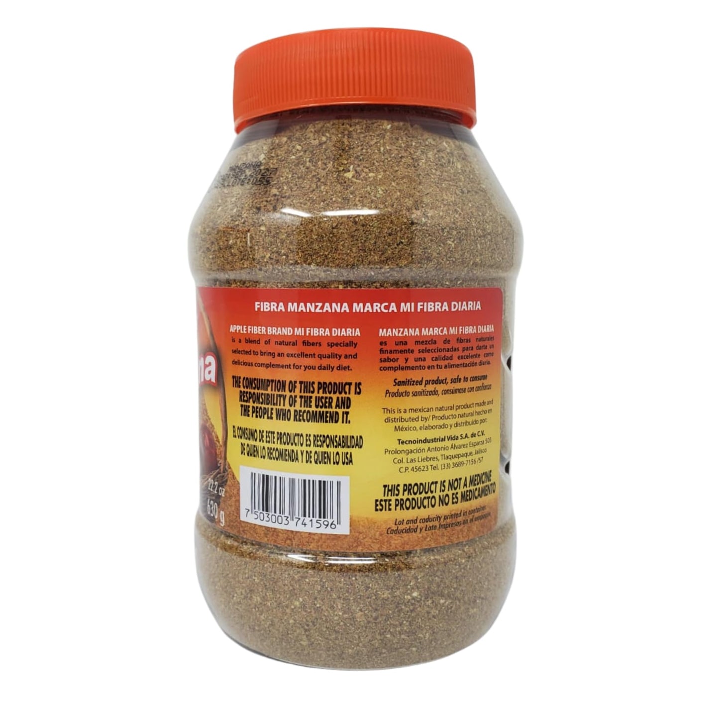MI FIBRA DIARIA Apple Fiber Powder 22.22