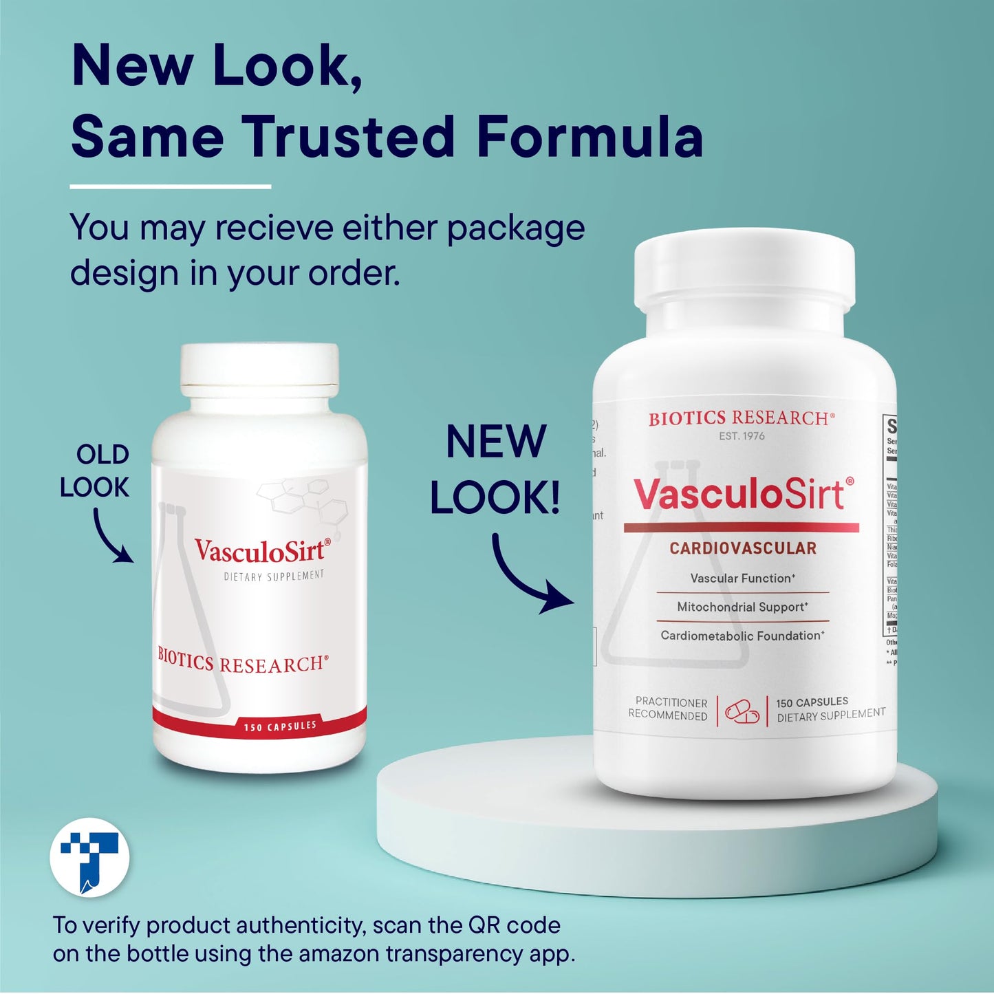BIOTICS RESEARCH VasculoSirt Capsule, 150 Capsules