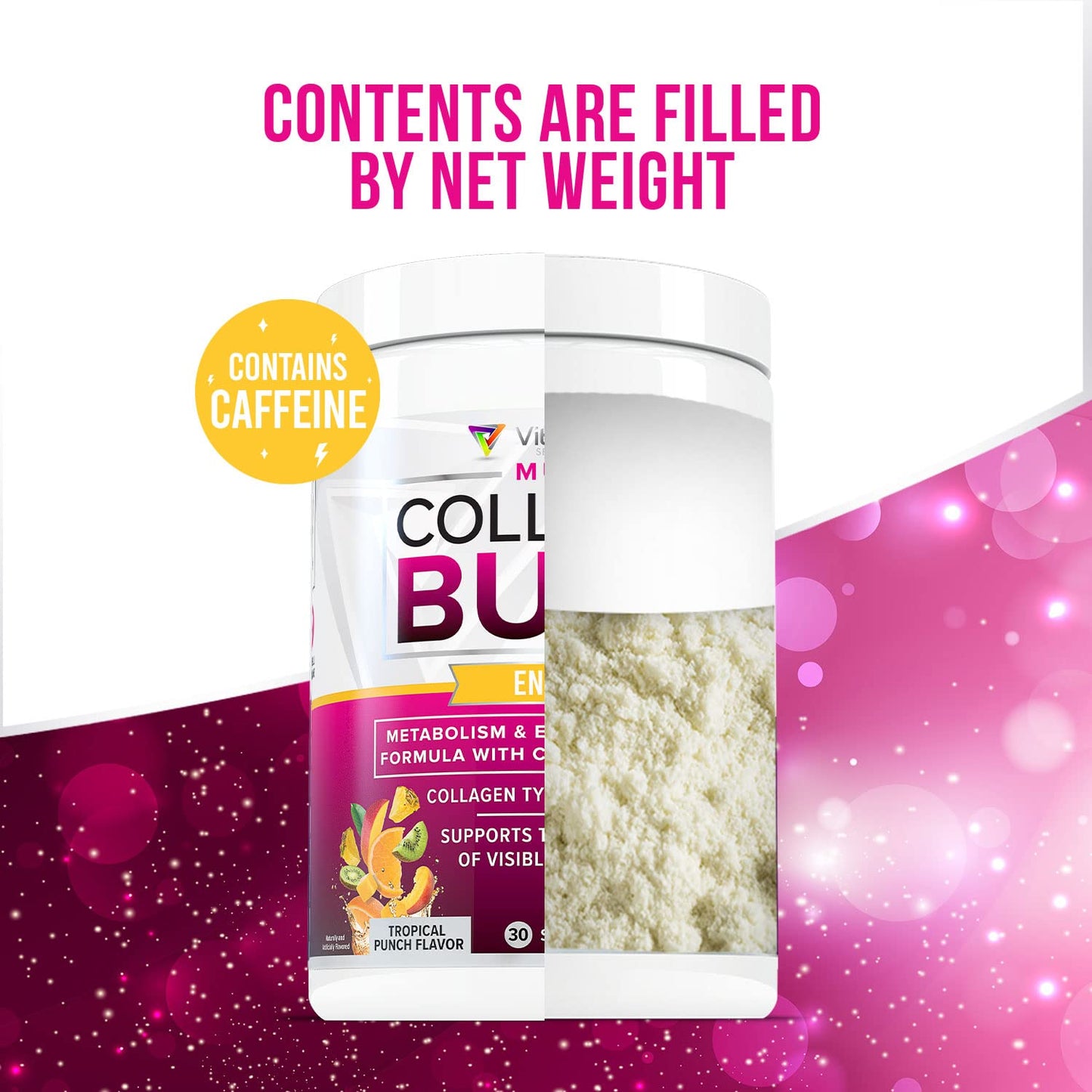 Vitauthority Multi Collagen Burn Powder 11.6 oz