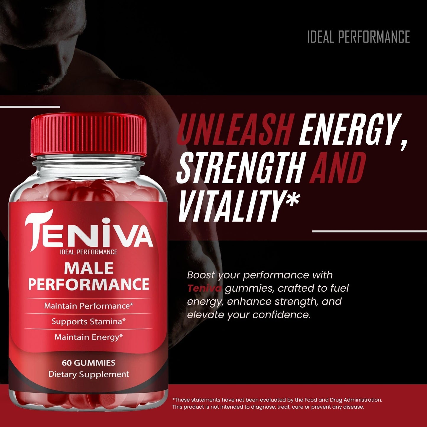 Ideal Performance Teniva Gummies 300 Count