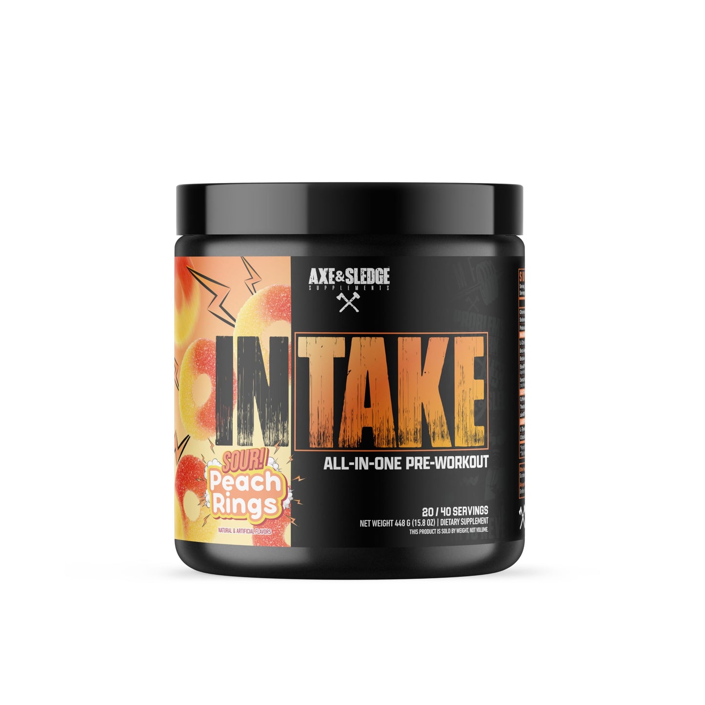 Axe & Sledge Intake Pre-Workout Powder 14.18 oz