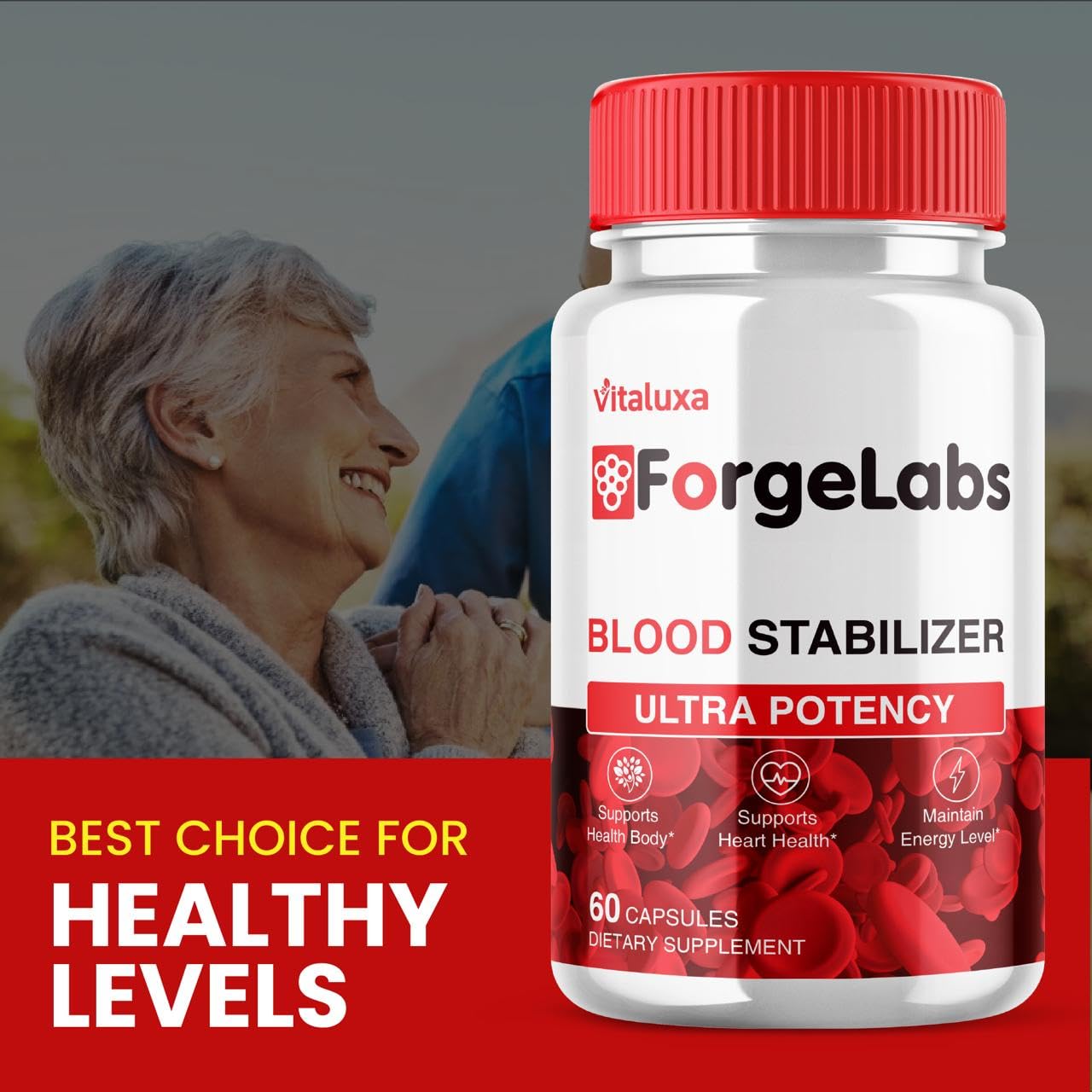 Vitaluxa Blood Stabilizer Capsules, 60 Count