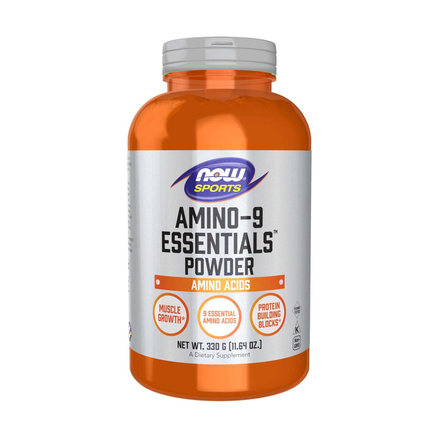 NOW Foods Amino-9 Essentials™ Powder 11.64 Ounce