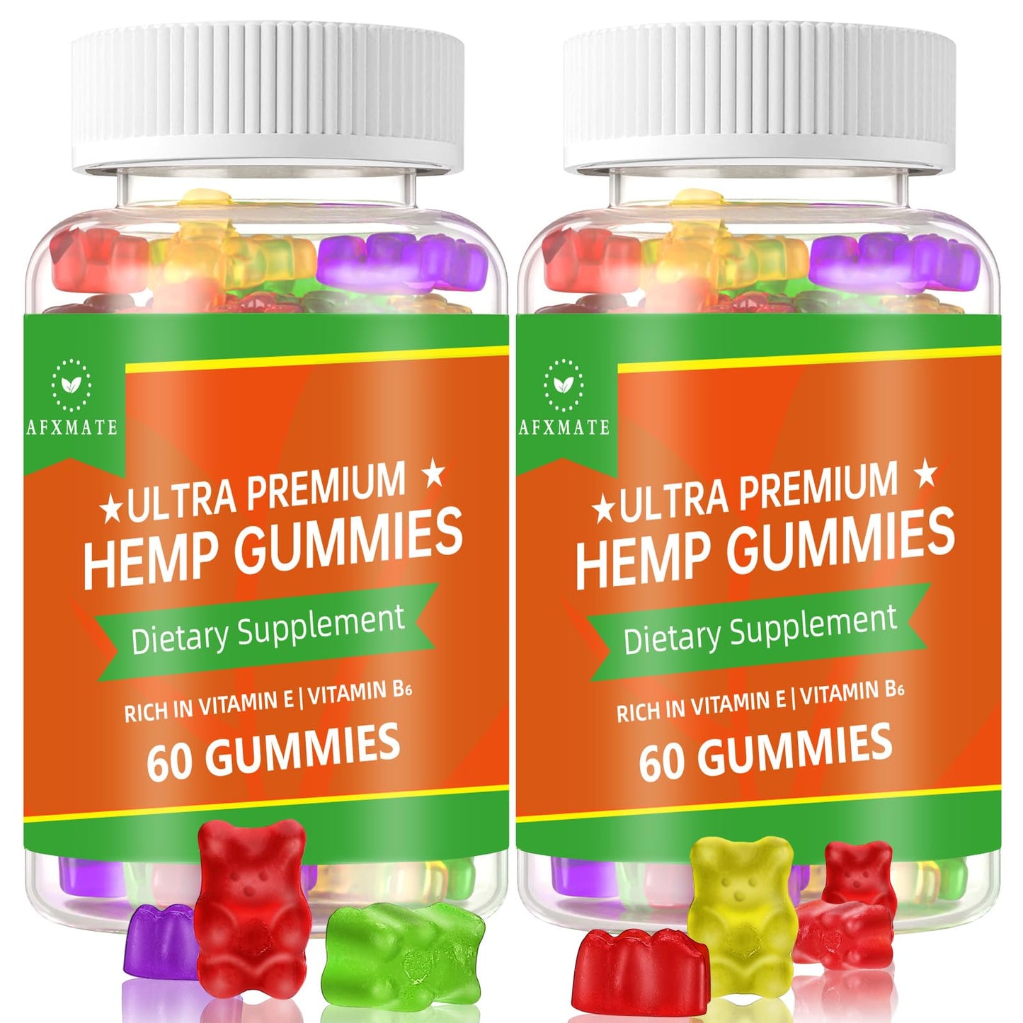AFXMATE Hemp Seed Extract Gummies Gummy 120 Gummies
