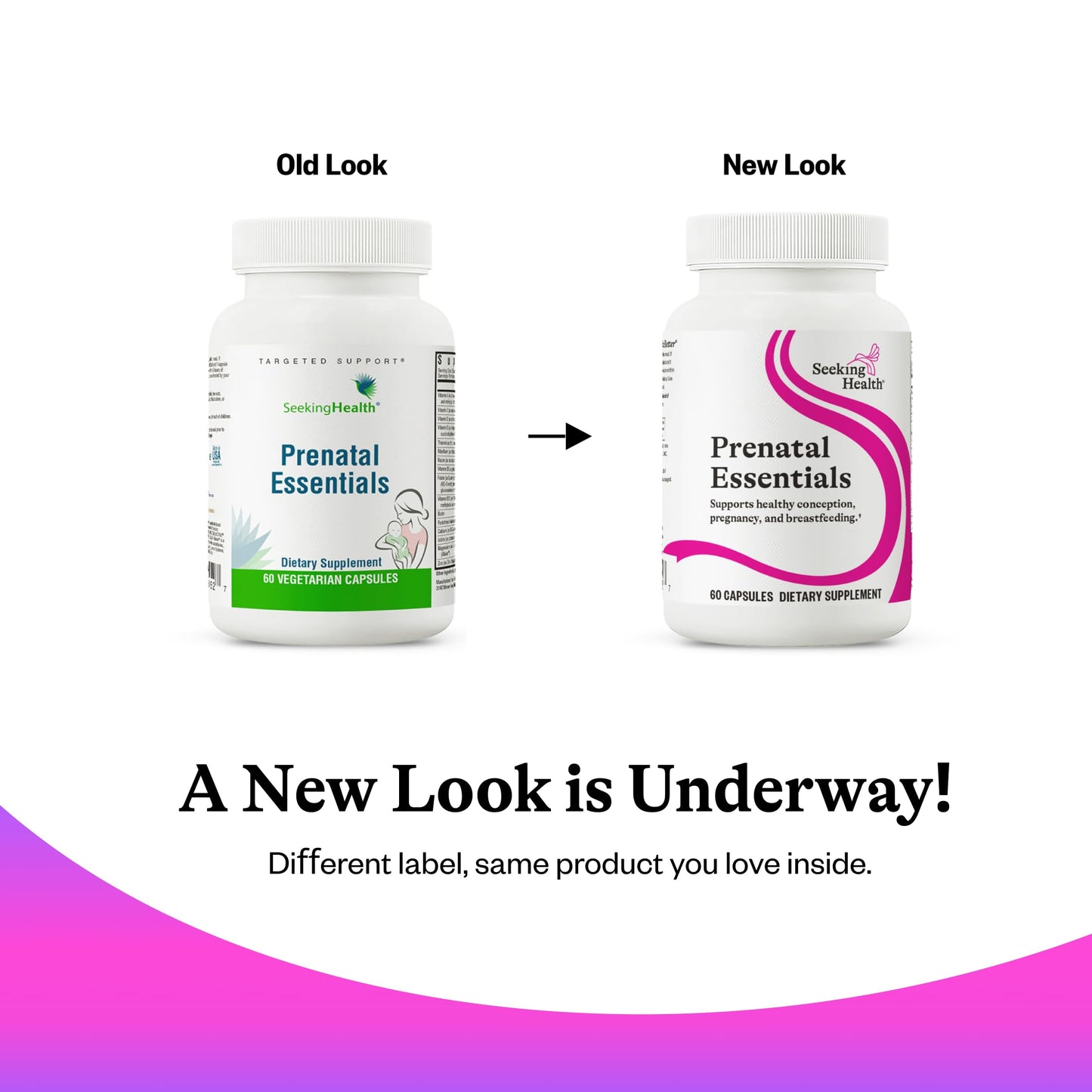 Seeking Health Prenatal Essentials Capsule, 60 Capsules