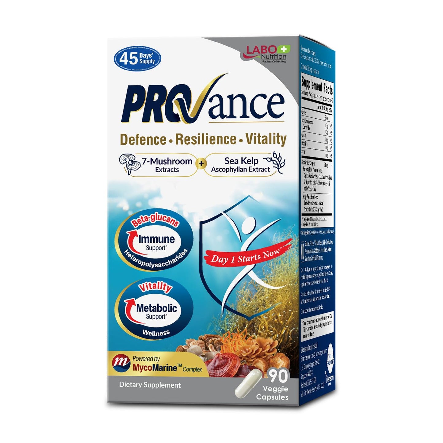 LABO Nutrition PROVANCE Veggie Capsule 90 Count
