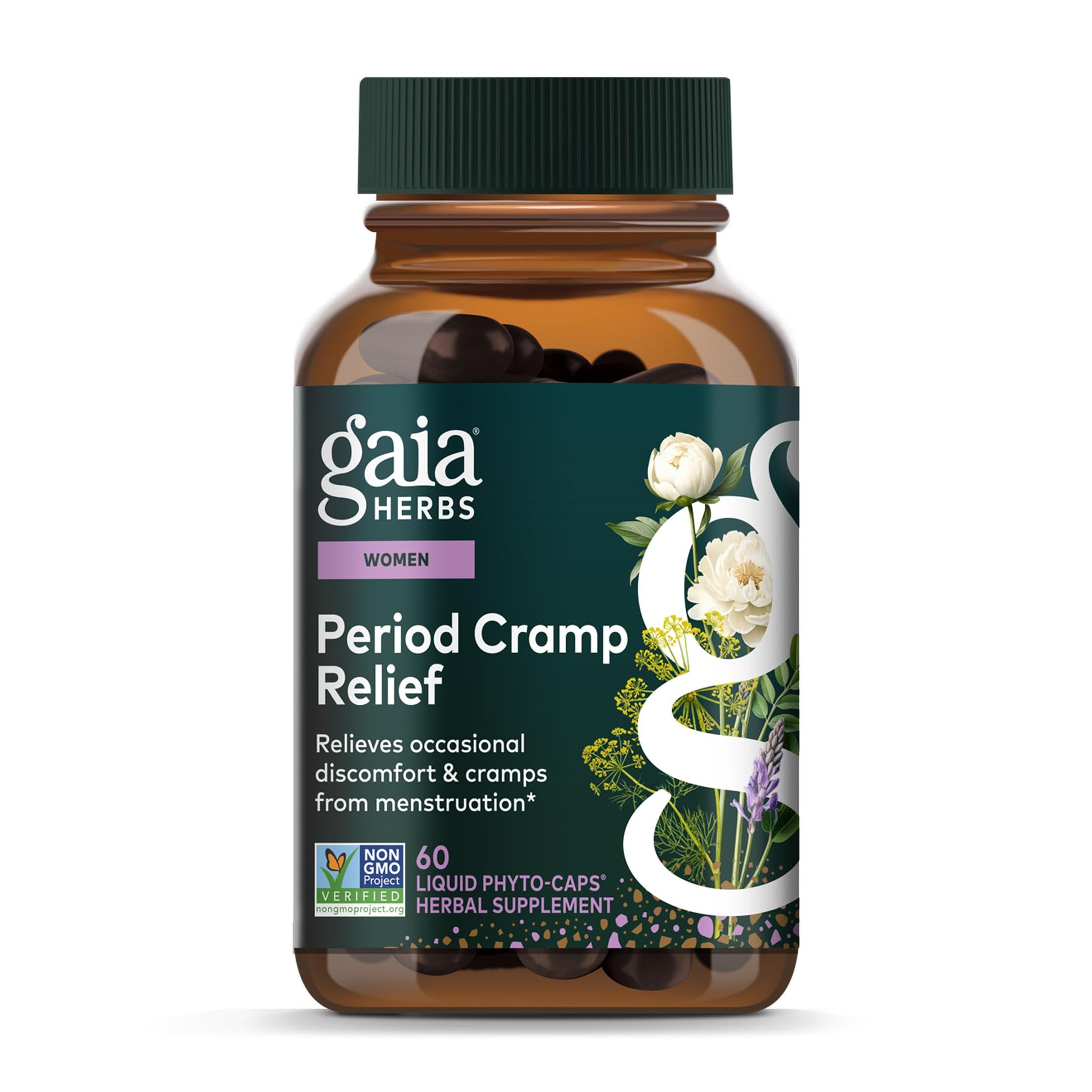 Gaia Herbs Cramp Relief Capsule 60 Count