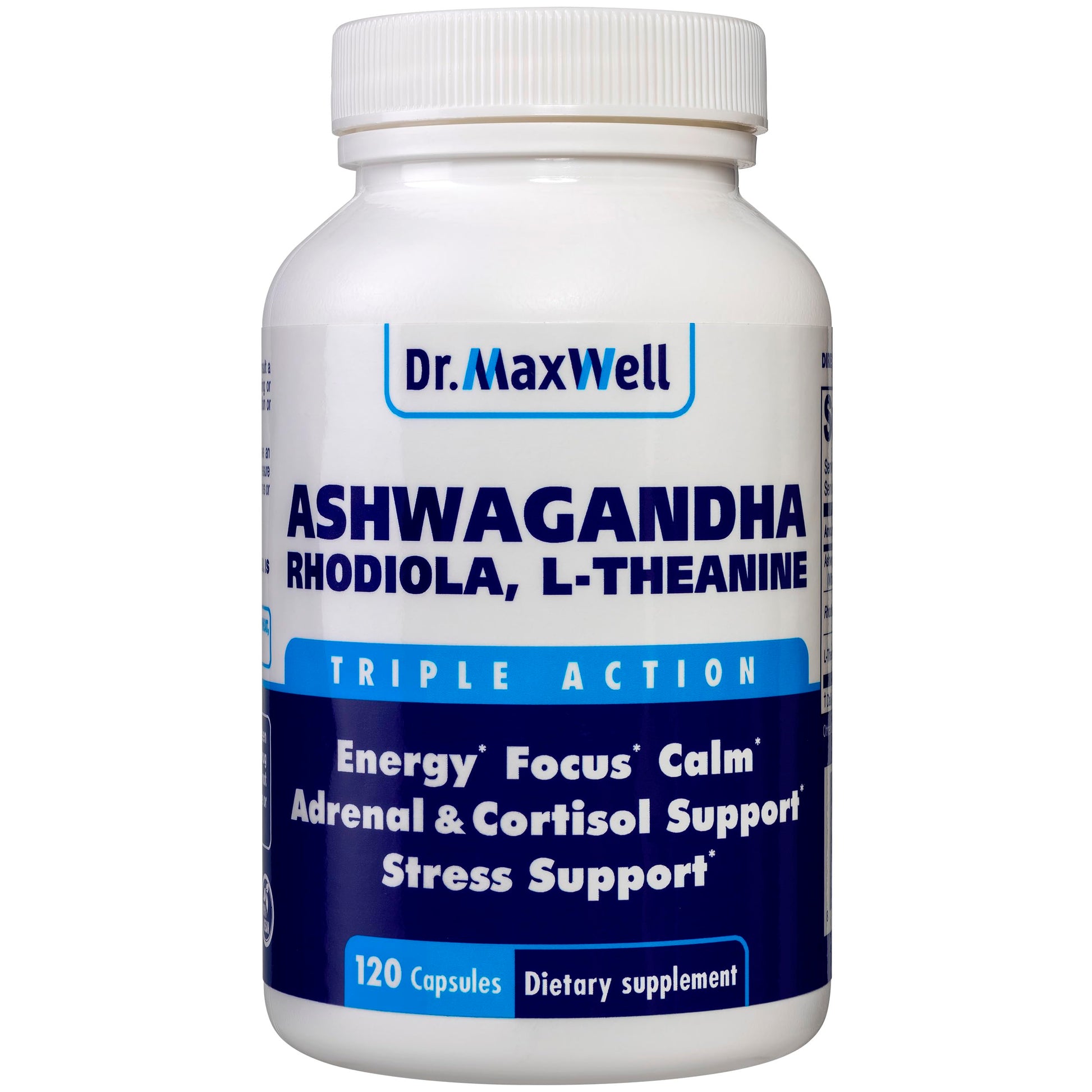 Dr. Maxwell Cortisol Manager Supplement Capsules, 120 Capsules