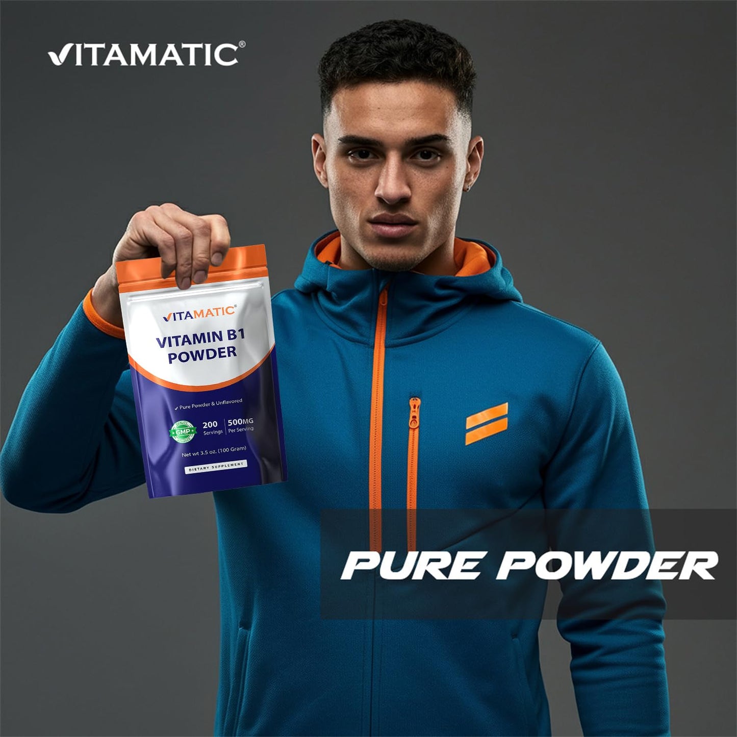 Vitamatic Vitamin B1 Powder 1 Pack