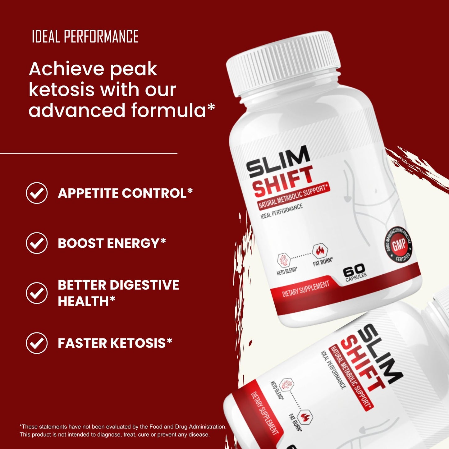 IDEAL PERFORMANCE SlimShift Capsules 300