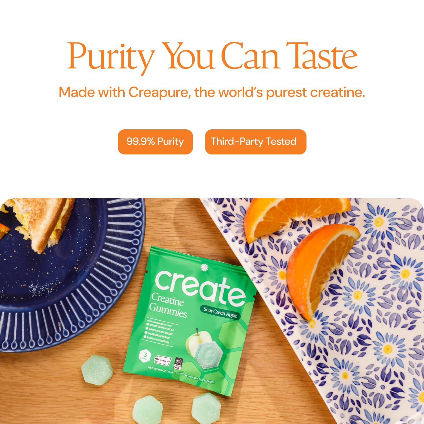 Create Creatine Gummies 90 Gummies