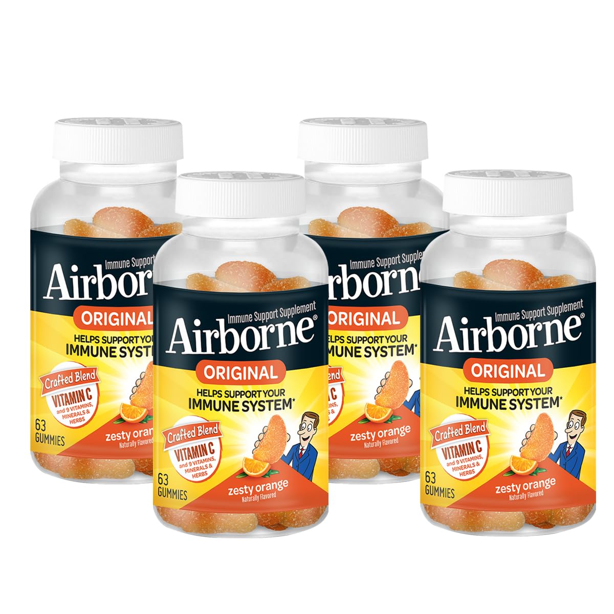 Airborne Immune Support Gummies 252 Gummies
