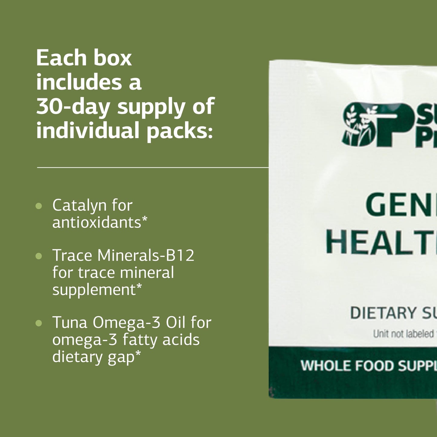 Standard Process Inc. General Health Pack 60 Tablets