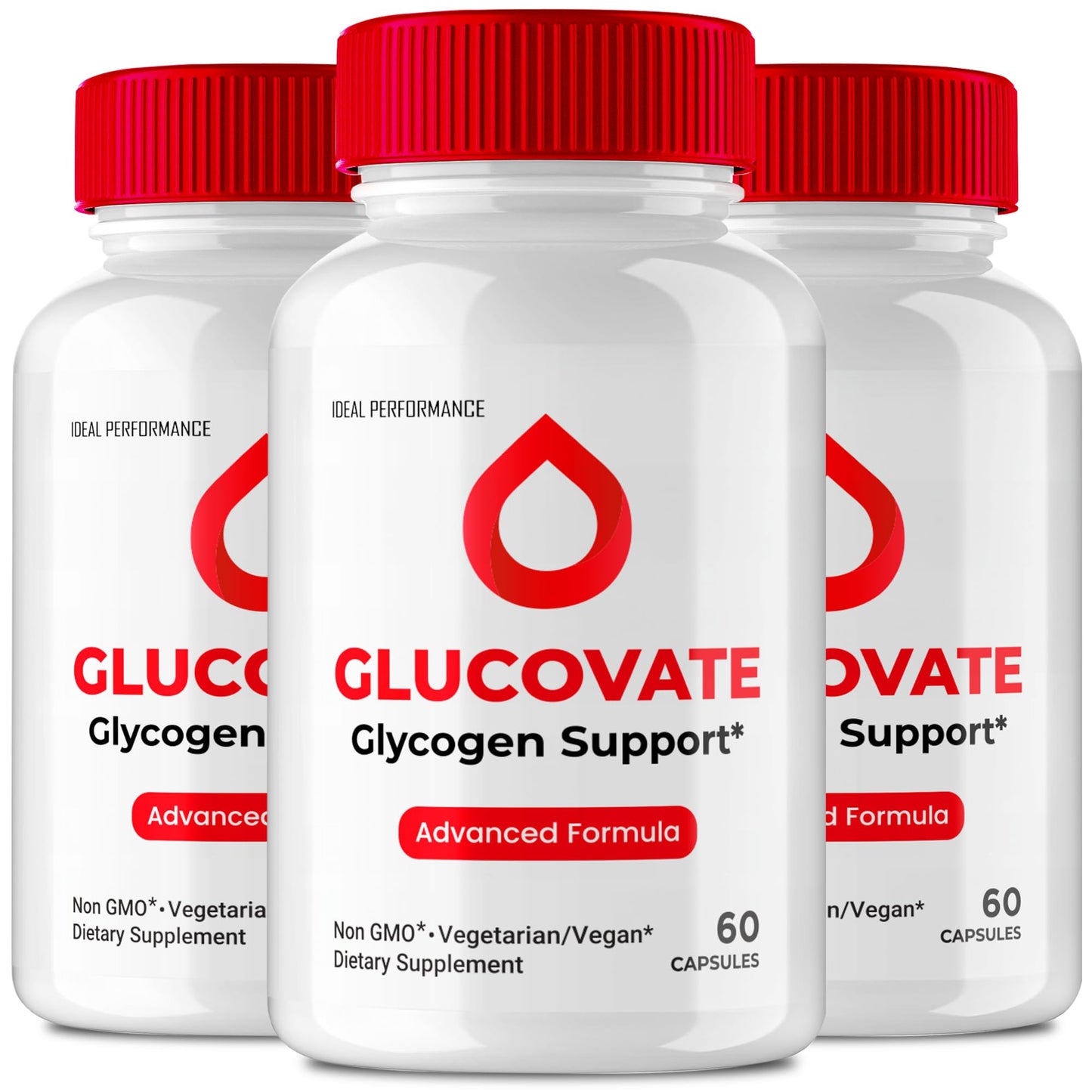 IDEAL PERFORMANCE Glucovate Blood Support Capsules, 180 Capsules